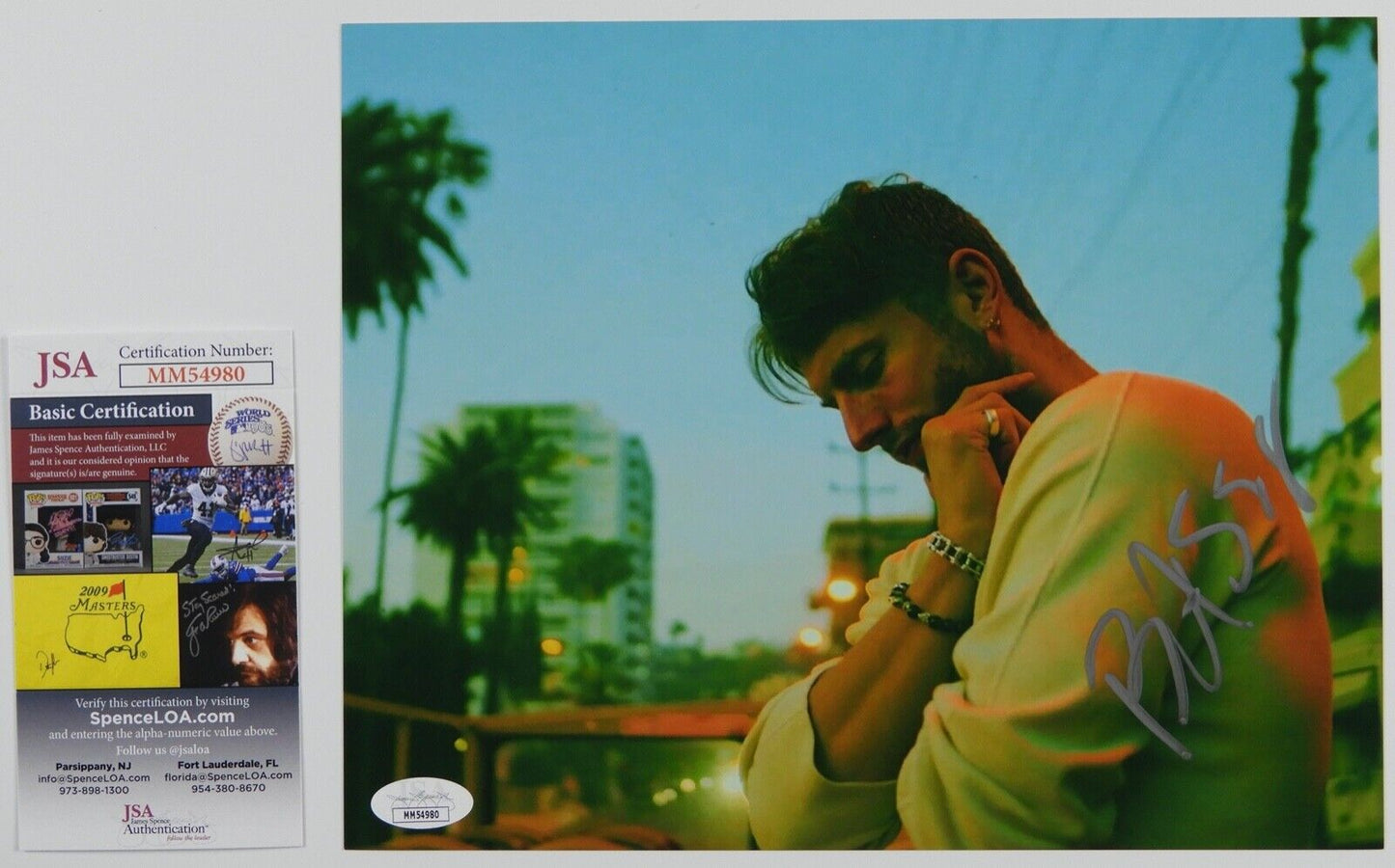 Marc E. Bassy Autograph JSA 8 x 10 Signed Photo