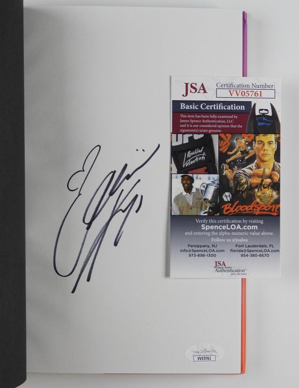 Alicia Keys JSA Autograph Signed Book Girl On Fire