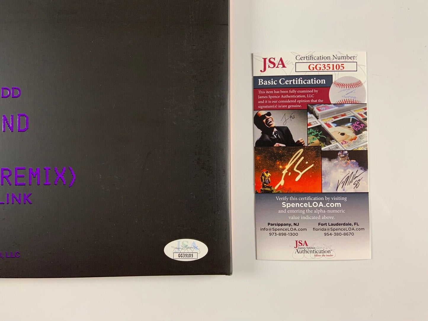 Diplo Signed JSA Autograph Signed Album Record Vinyl California