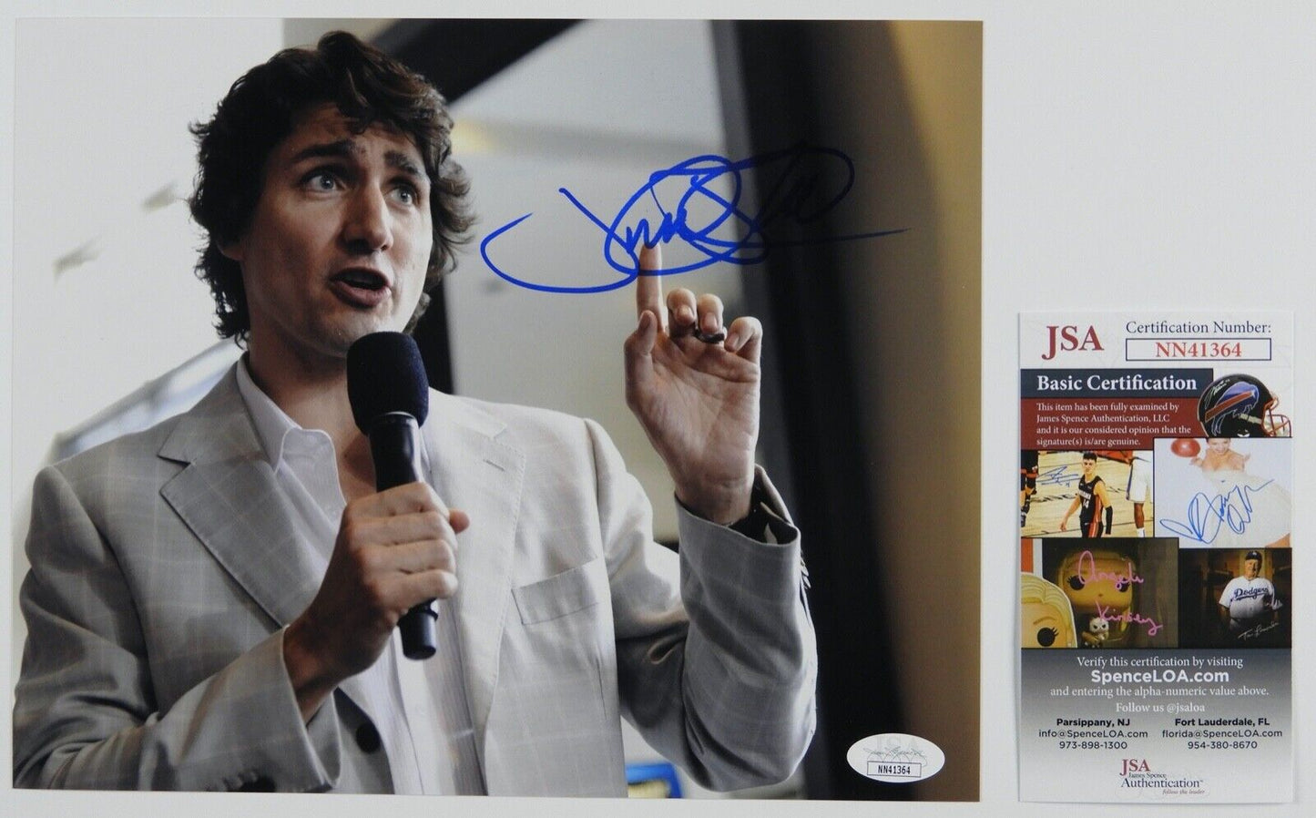 Justin Trudeau Signed JSA Autograph 8 x 10 photo Canada Prime Minister