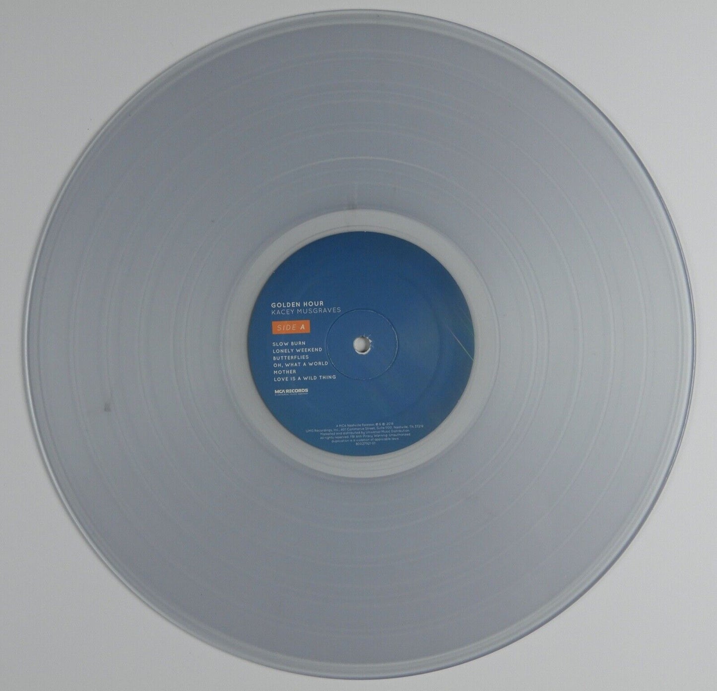 Kacey Musgraves Golden Hour JSA Signed Autograph Album Record