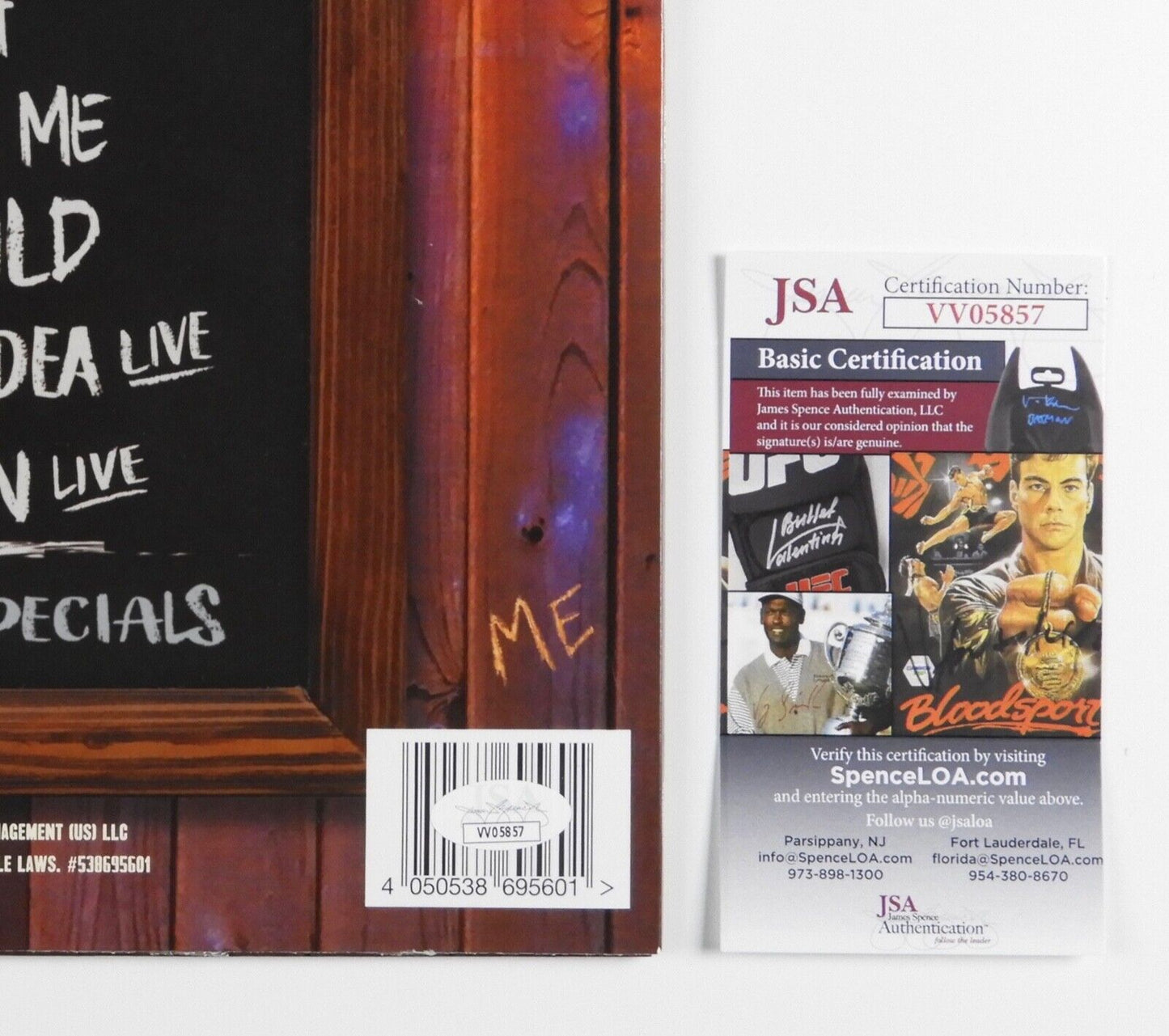 Melissa Etheridge JSA Signed Autograph Album Record One Way Out