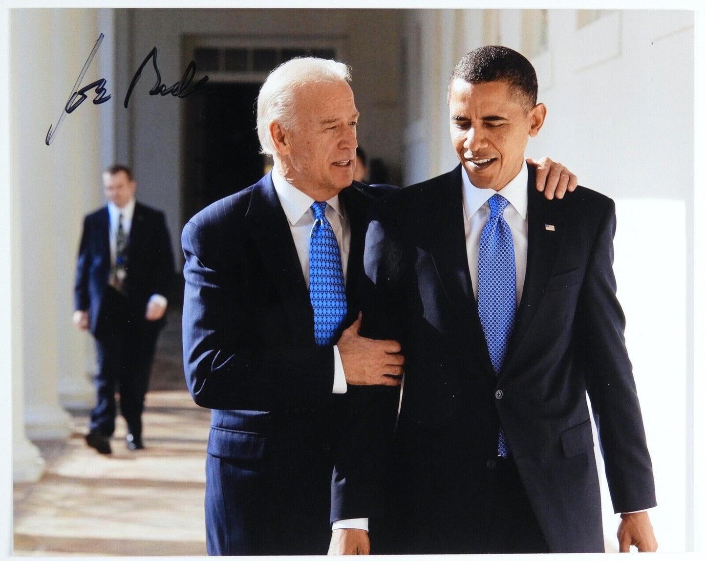 Joe Biden 46th President JSA Autograph Signed Photo COA 8 x 10 Obama