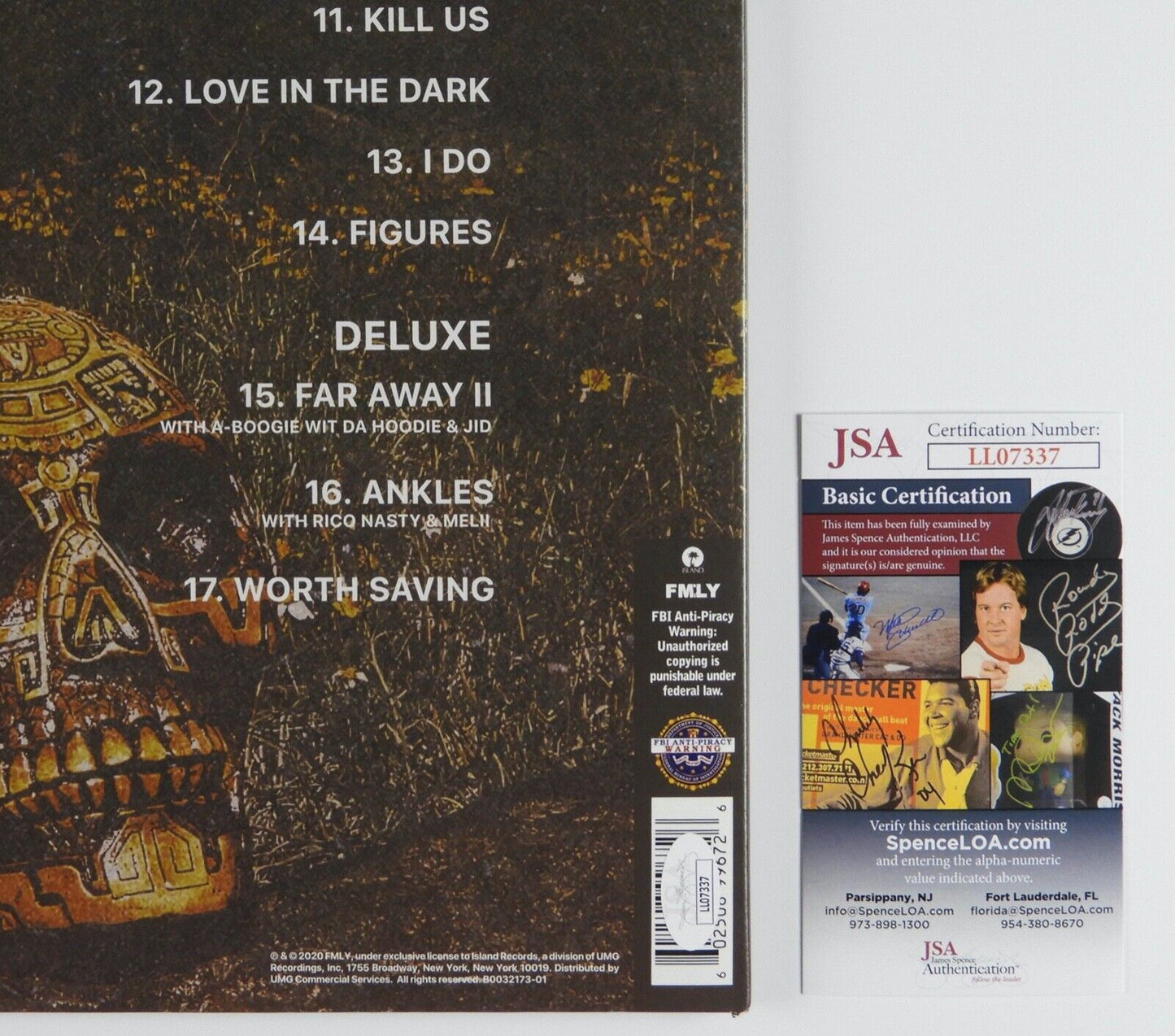 Jessie Reyez JSA Signed Autograph Album Record Vinyl Before Love Came To Kill Us