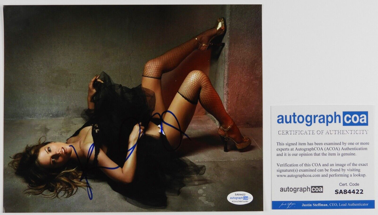 Kate Beckinsale Underworld Autograph Signed 8 x 10 photo ACOA