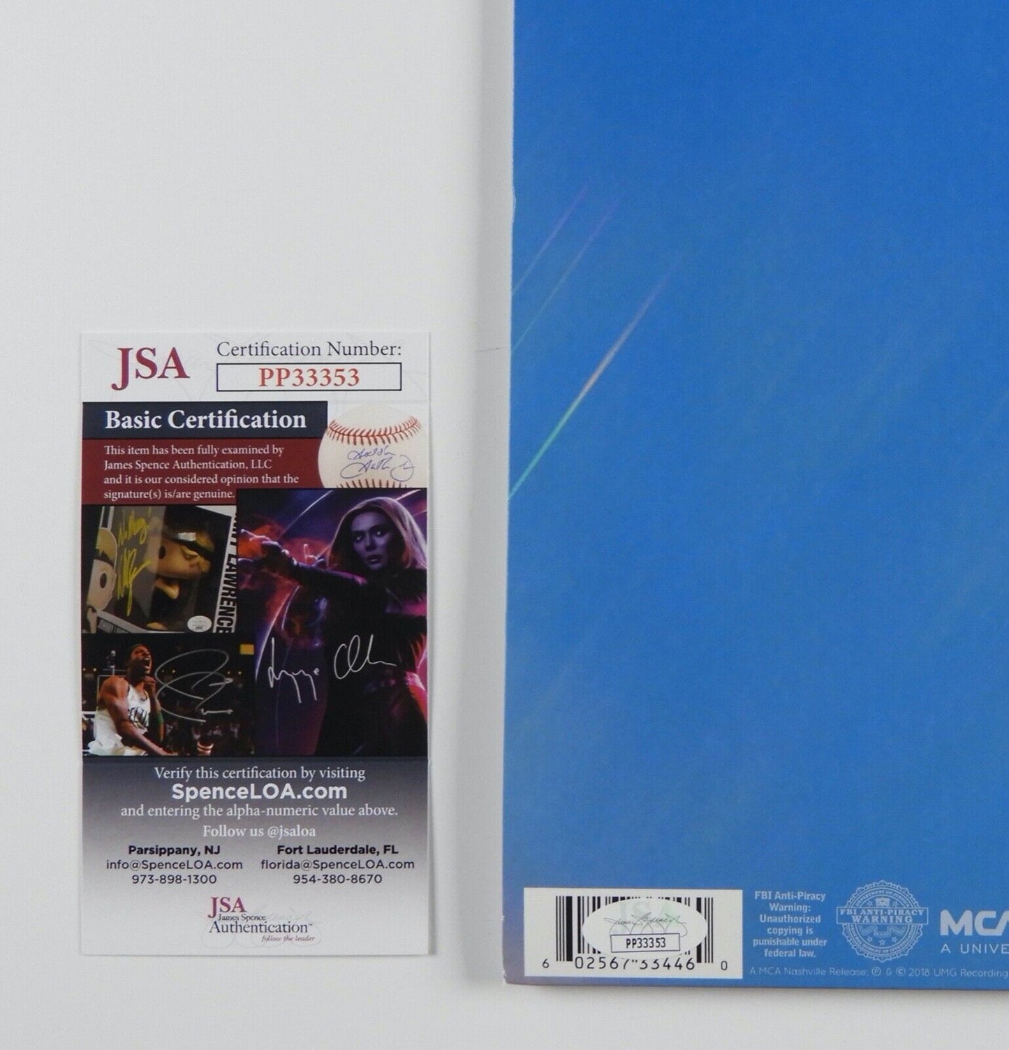Kacey Musgraves Golden Hour JSA Signed Autograph Album Record