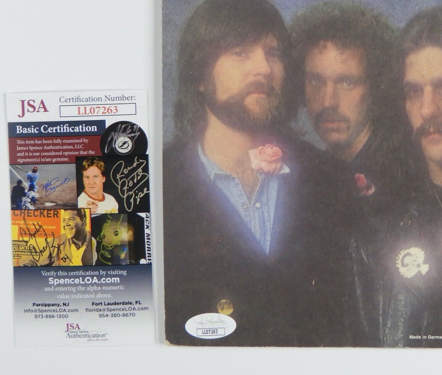 Don Felder Eagles JSA Signed Autograph Album Vinyl Record One Of These Nights