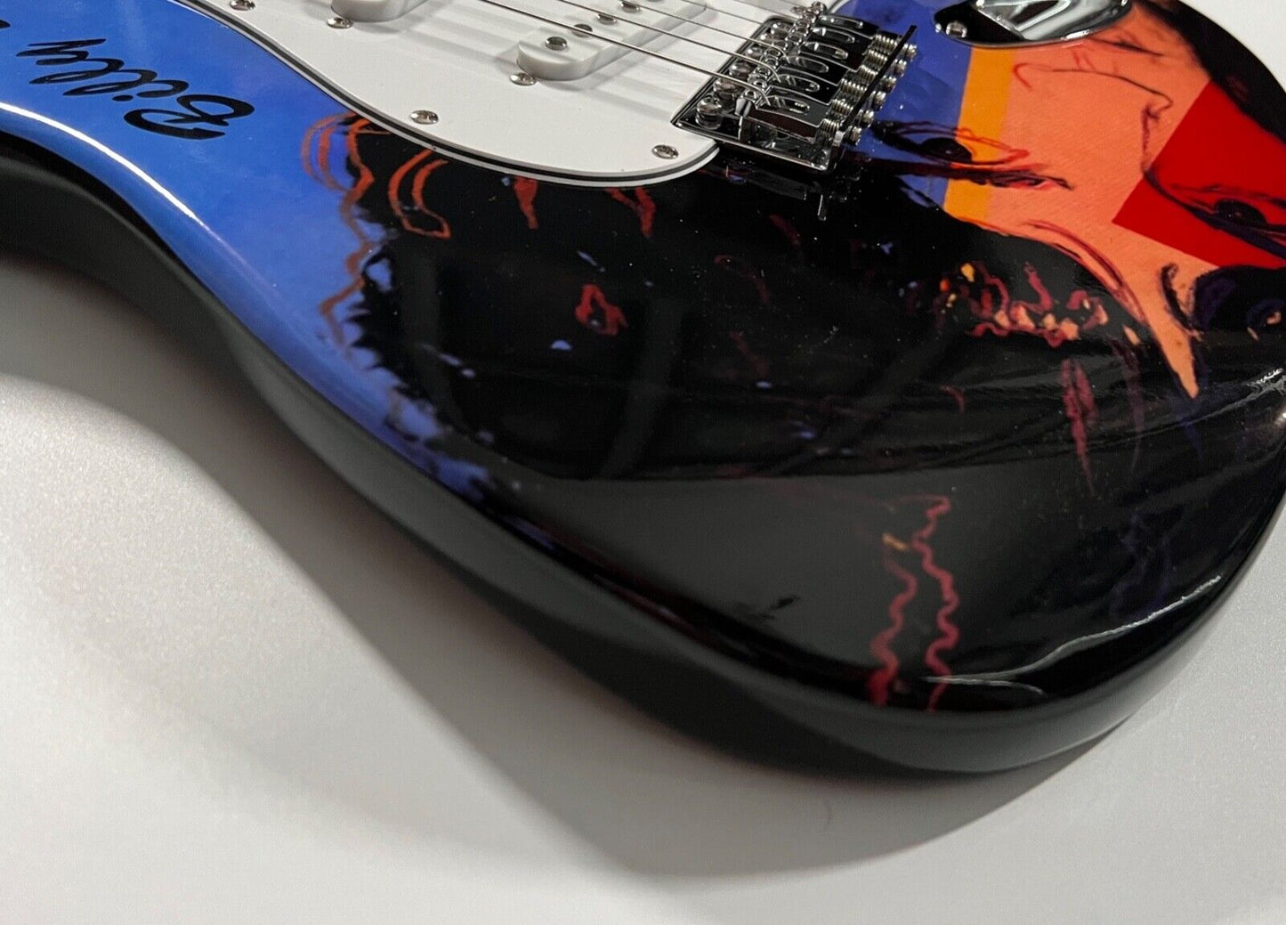 Billy Squier JSA Autograph Signed Guitar Stratocaster