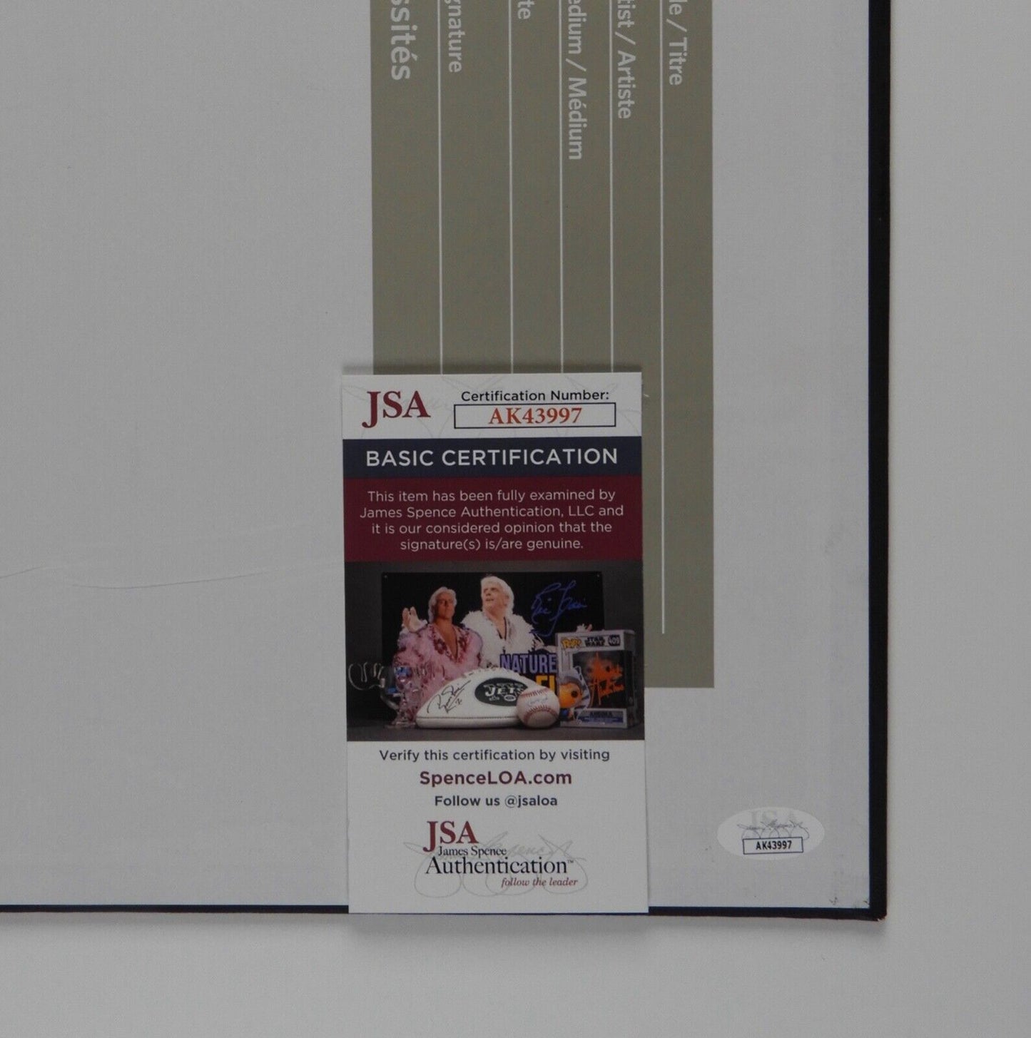 Iron Maiden Derek Riggs JSA Autograph Signed Original Sketch Eddie canvas board