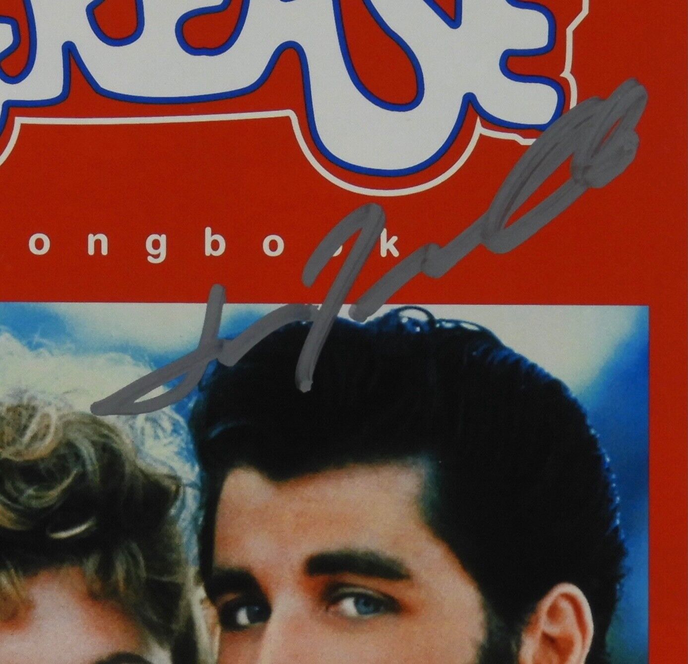 Olivia Newton-John John Travolta Grease JSA Signed Autograph Songbook