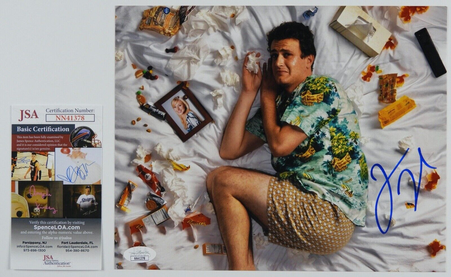 Jason Segal JSA Autograph Signed 8 x 10 Photo