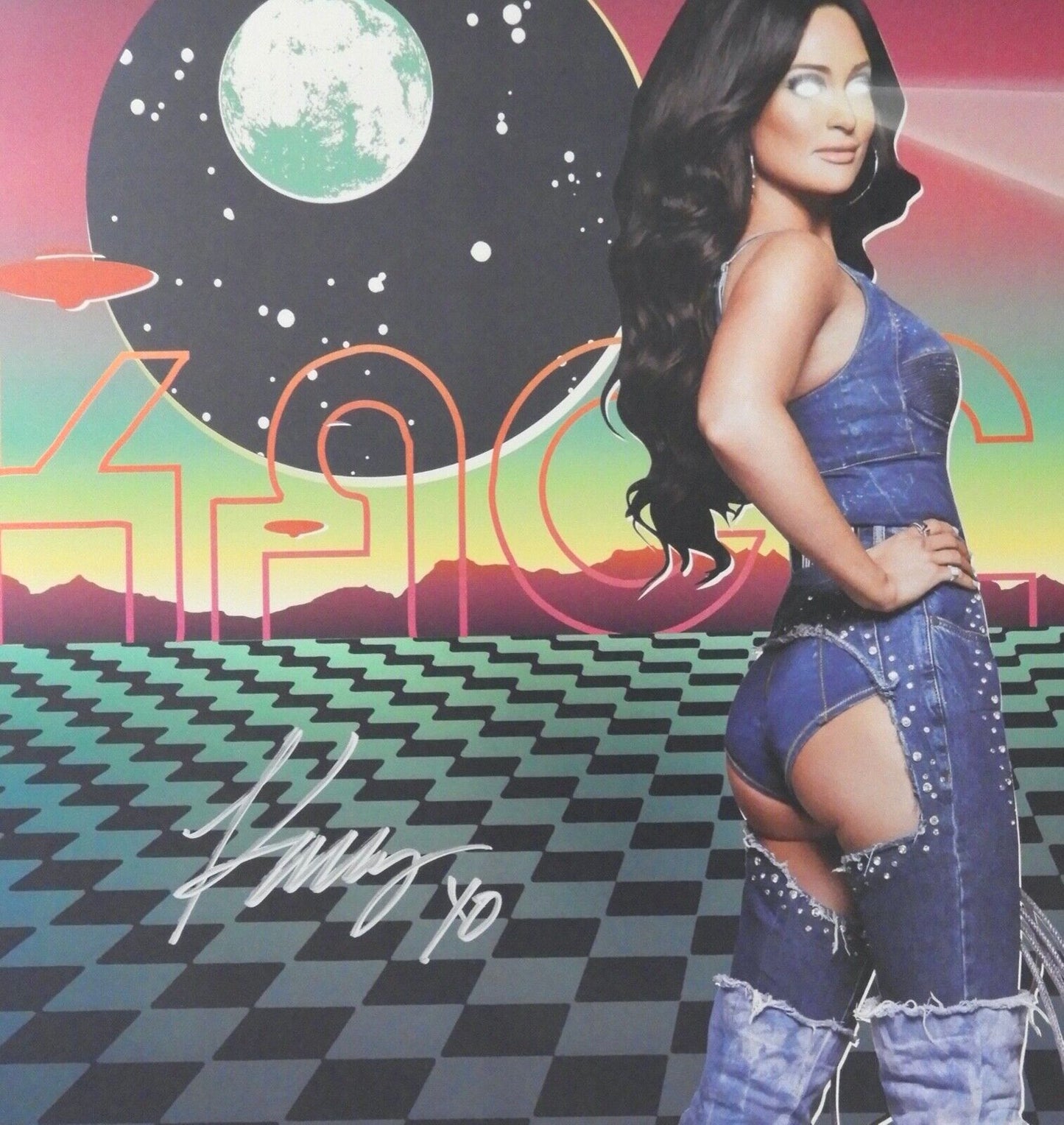 Kacey Musgraves Signed Autograph Oh What A Night Tour Poster Lithograph