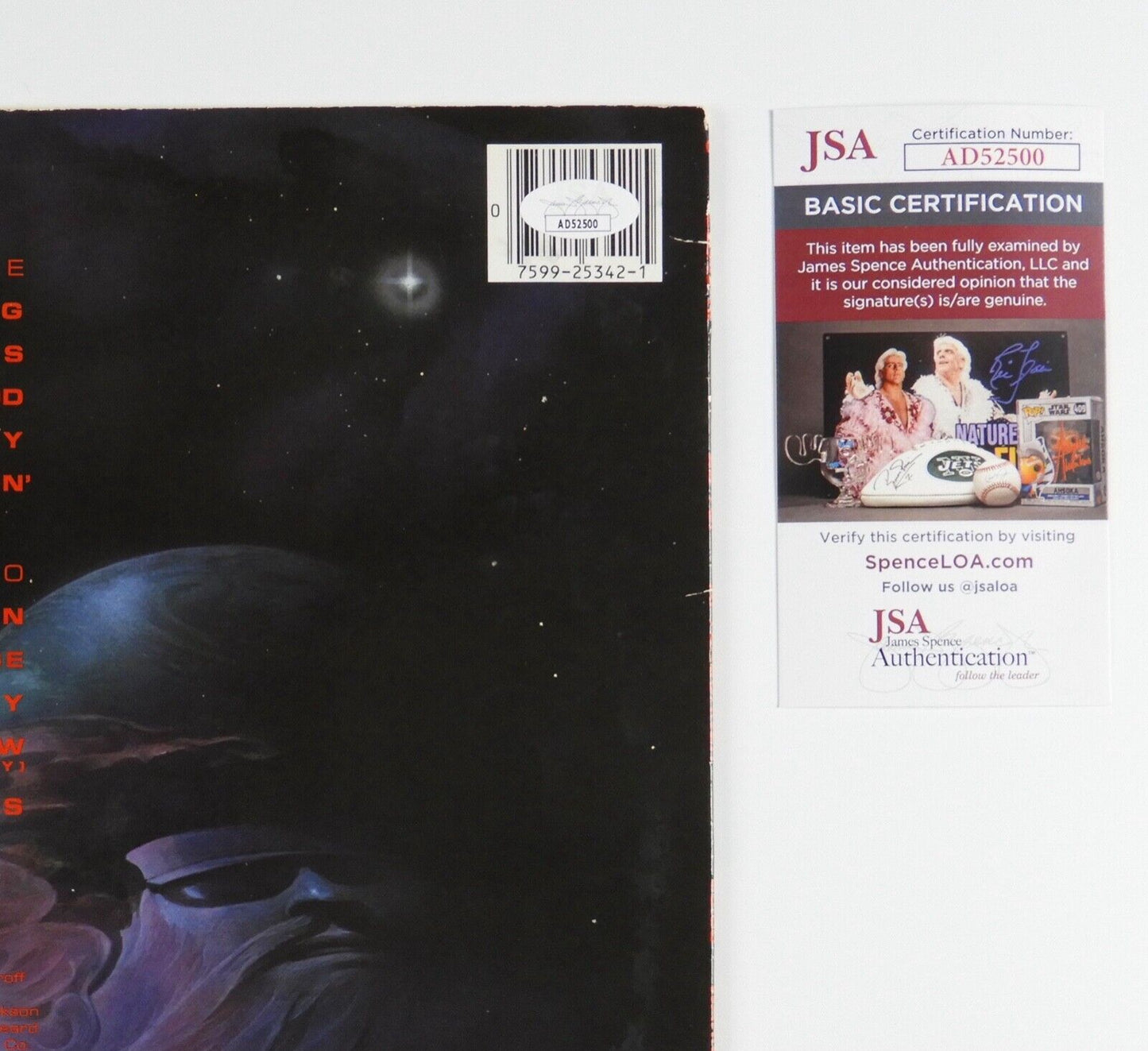 ZZ Top Billy Gibbons Signed JSA Autograph Album Record Vinyl Afterburner