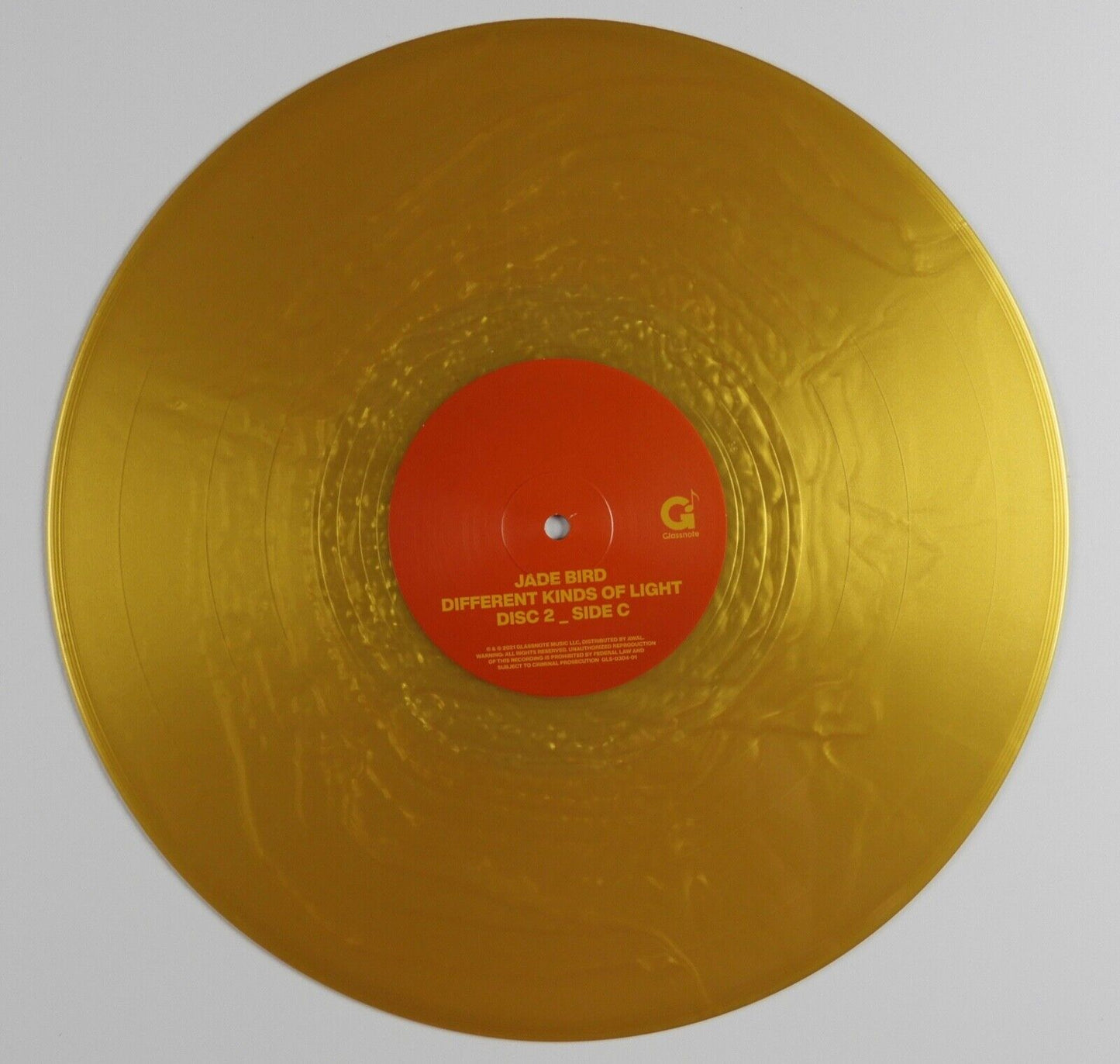 Jade Bird JSA Autograph Signed Record Album Different Kinds Of Light Gold Vinyl