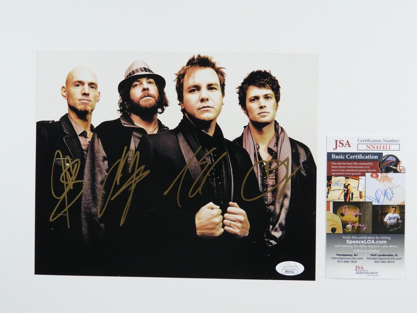 Eli Young Band Signed Autograph JSA COA Photo