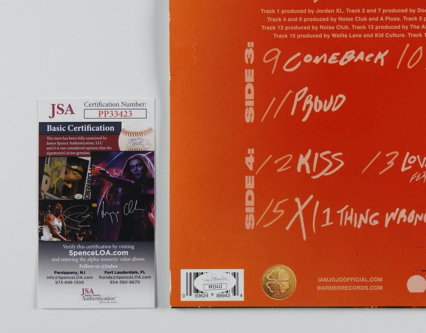 JoJo JSA Signed Autograph Album Record Jo Jo Good To Know