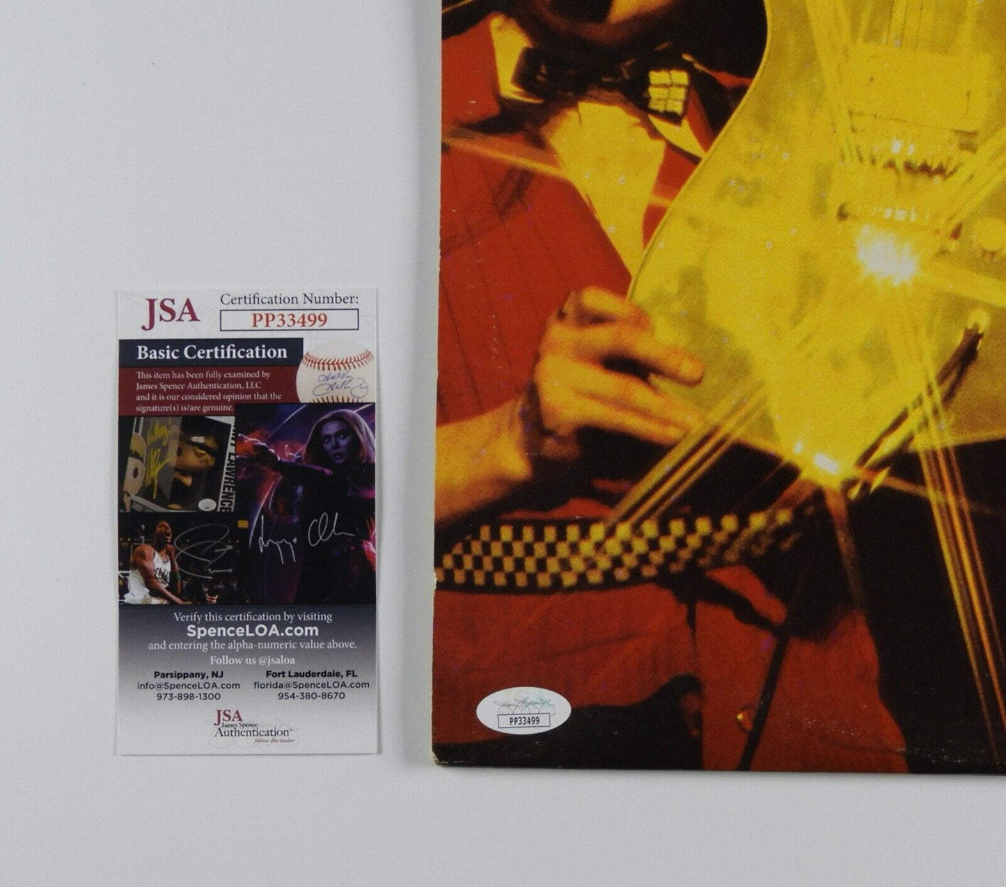 Cheap Trick Signed Autograph Record Album JSA Vinyl LP At Budokan