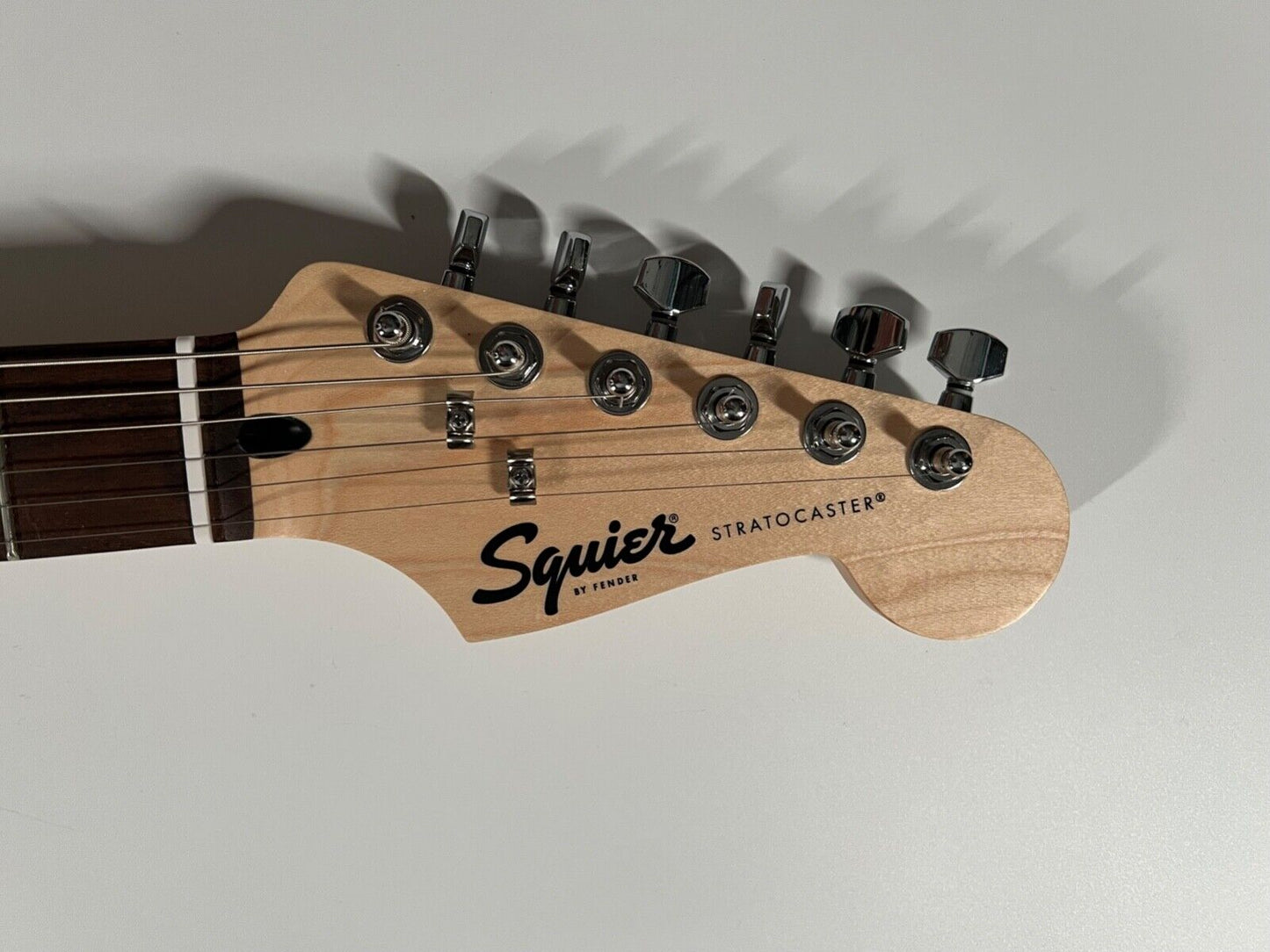 John Mellencamp JSA Guitar Autograph Signed Guitar Fender Squier Stratocaster