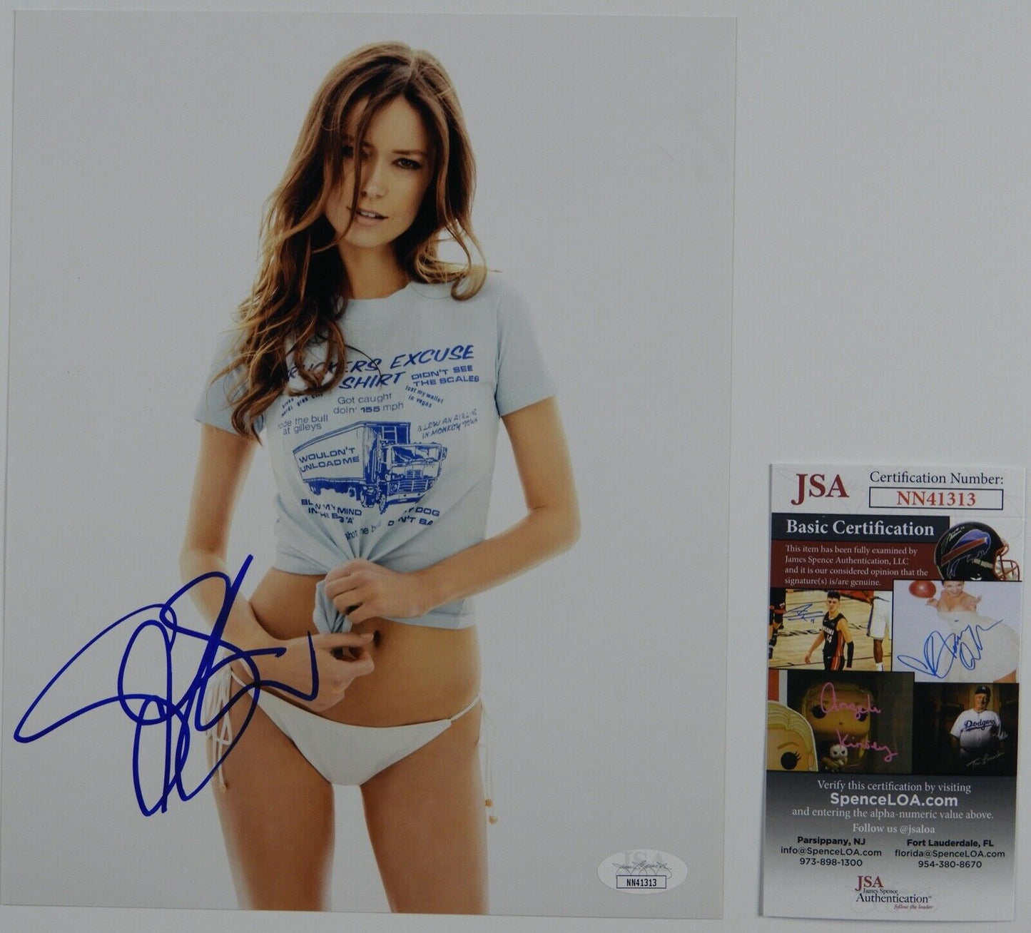 Summer Glau Signed Autograph JSA COA Photo