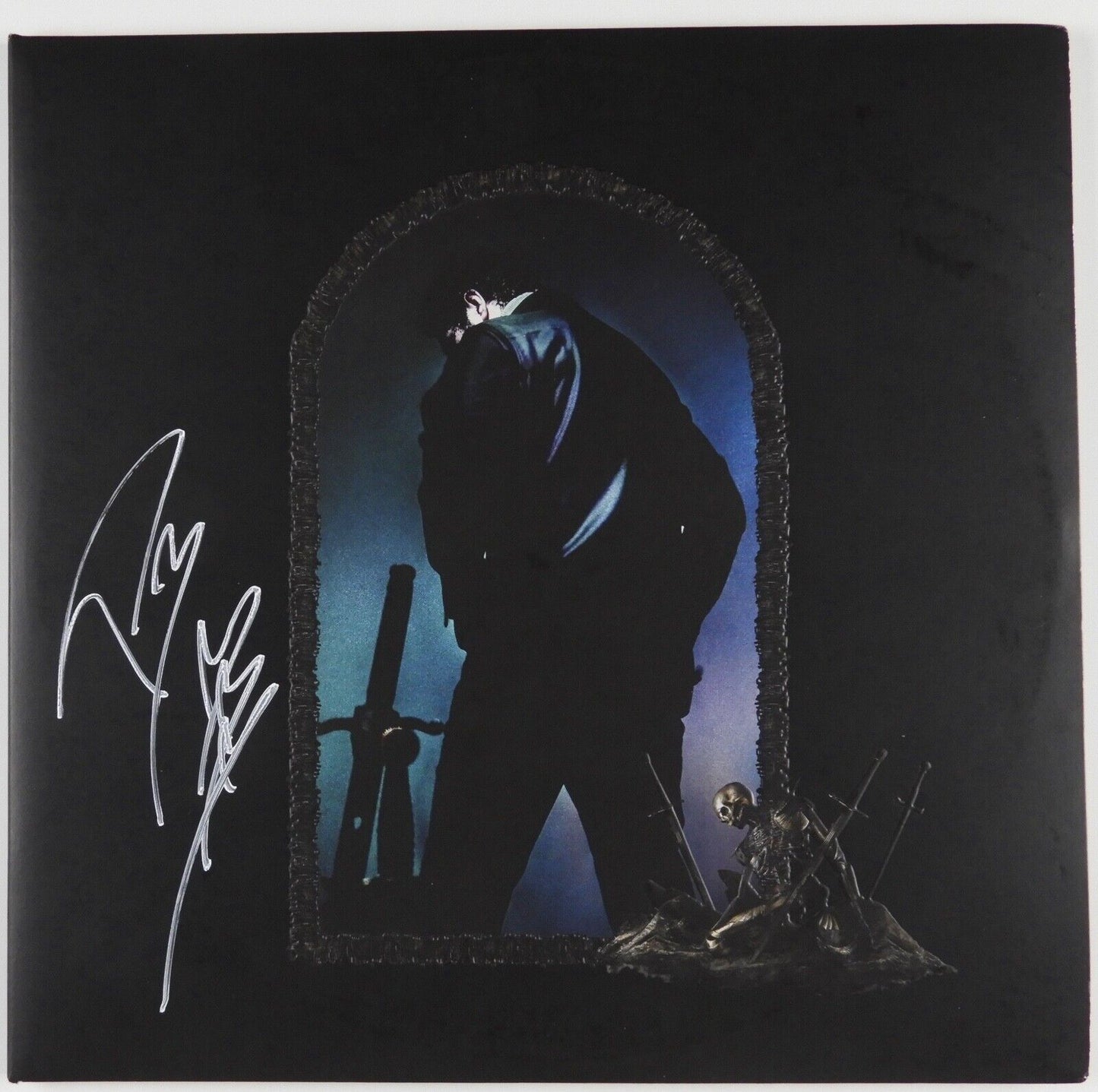 Post Malone JSA Signed Autograph Album Record Vinyl Hollywood's Bleeding