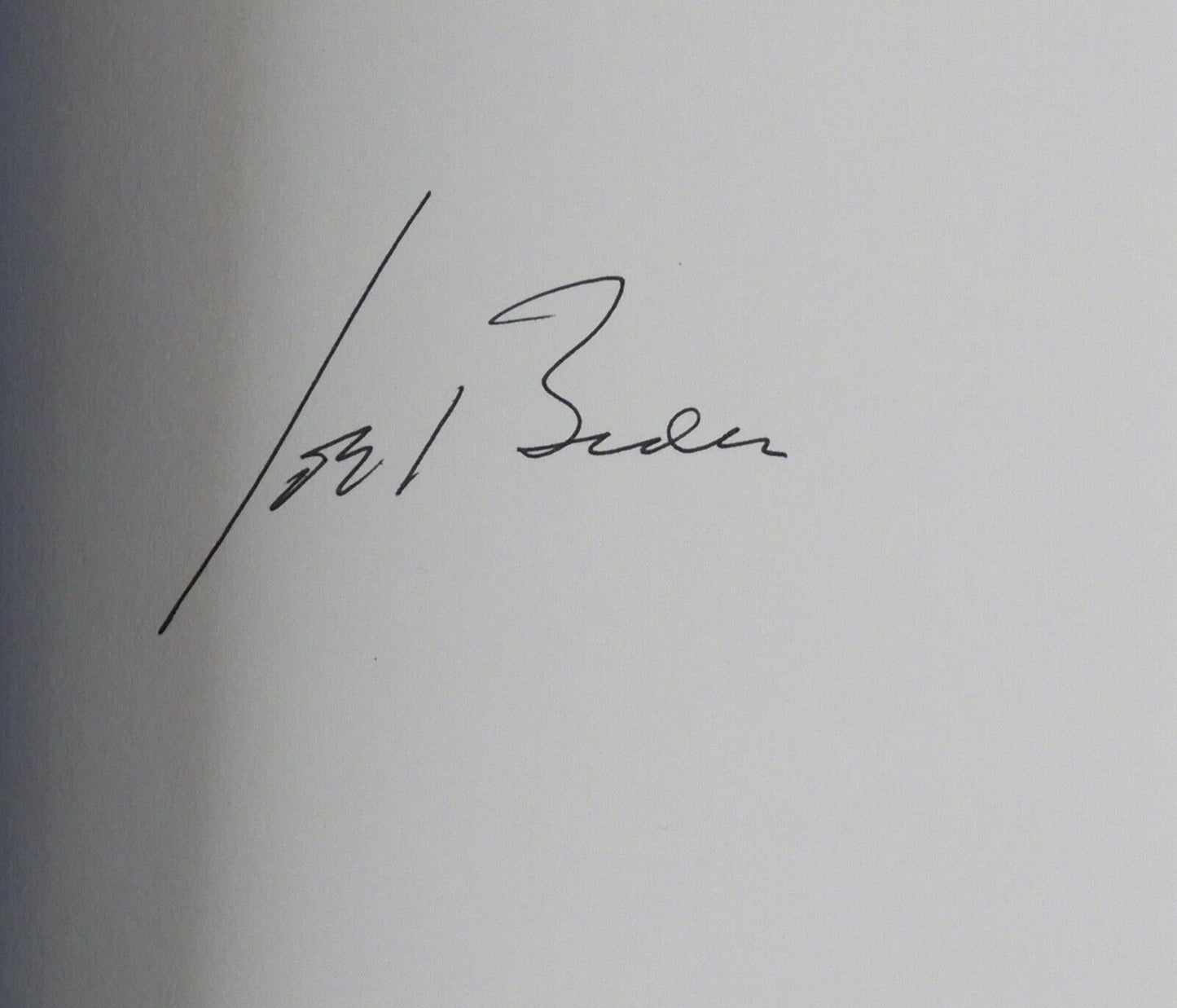 Joe Biden 46th President JSA Autograph Signed Book Promise Me Dad