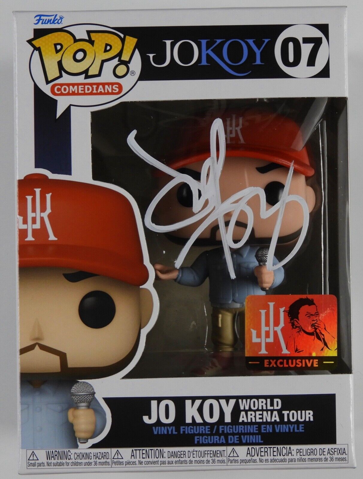 Jo Koy JSA Autographed Signed World Arena Tour Exclusive Funko Pop #07