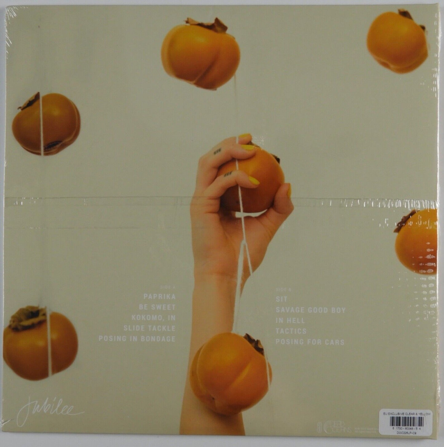 Japanese Breakfast Signed Autograph Clear Yellow Jubilee Vinyl Michelle Zauner