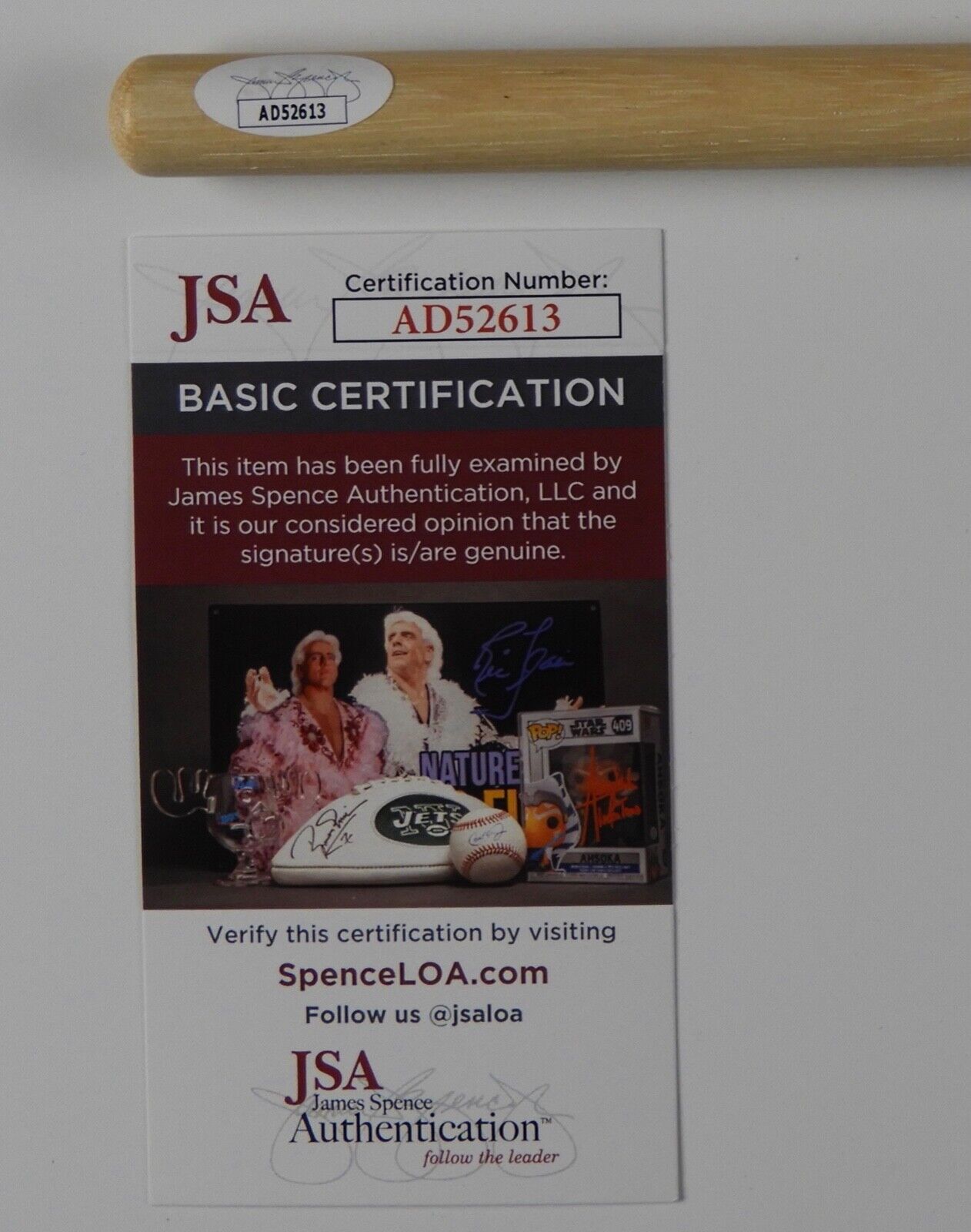 Eric Singer KISS JSA Autograph Signed Drumstick Drum Stick