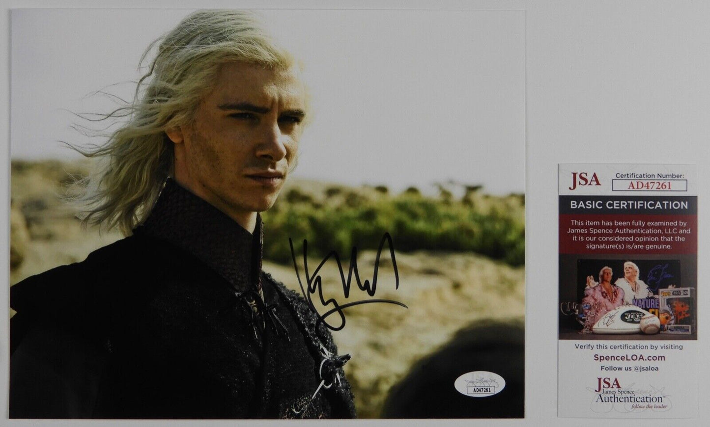 Harry Loyd JSA Signed Autograph Photo 8 x 10 Game Of Thrones Viserys Targaryen