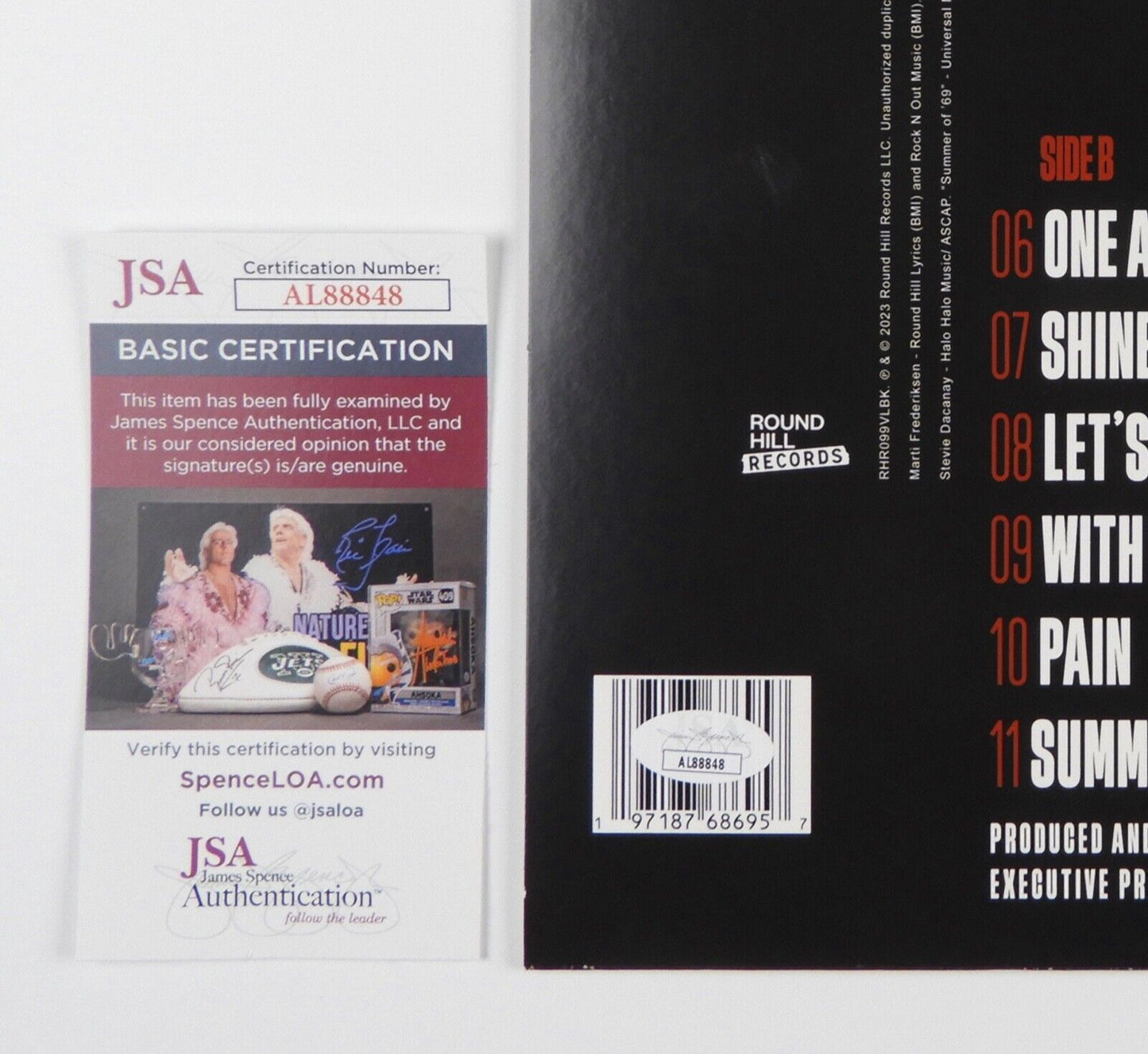 Buckcherry JSA Fully Signed Autograph Album Record Vol. 10 Josh Todd