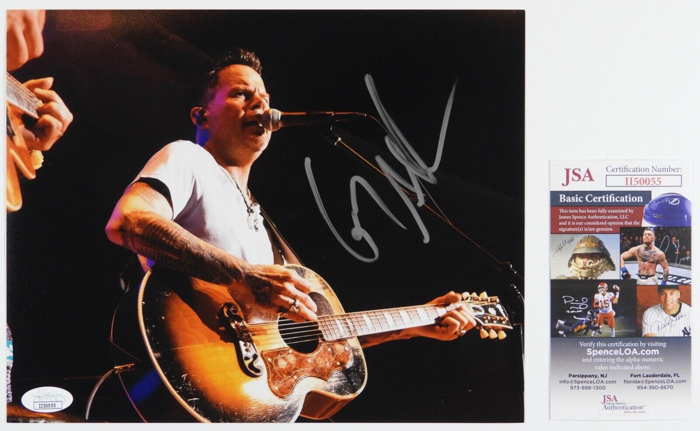 Gary Allan Autograph JSA 8 x 10 Signed Photo Country Star