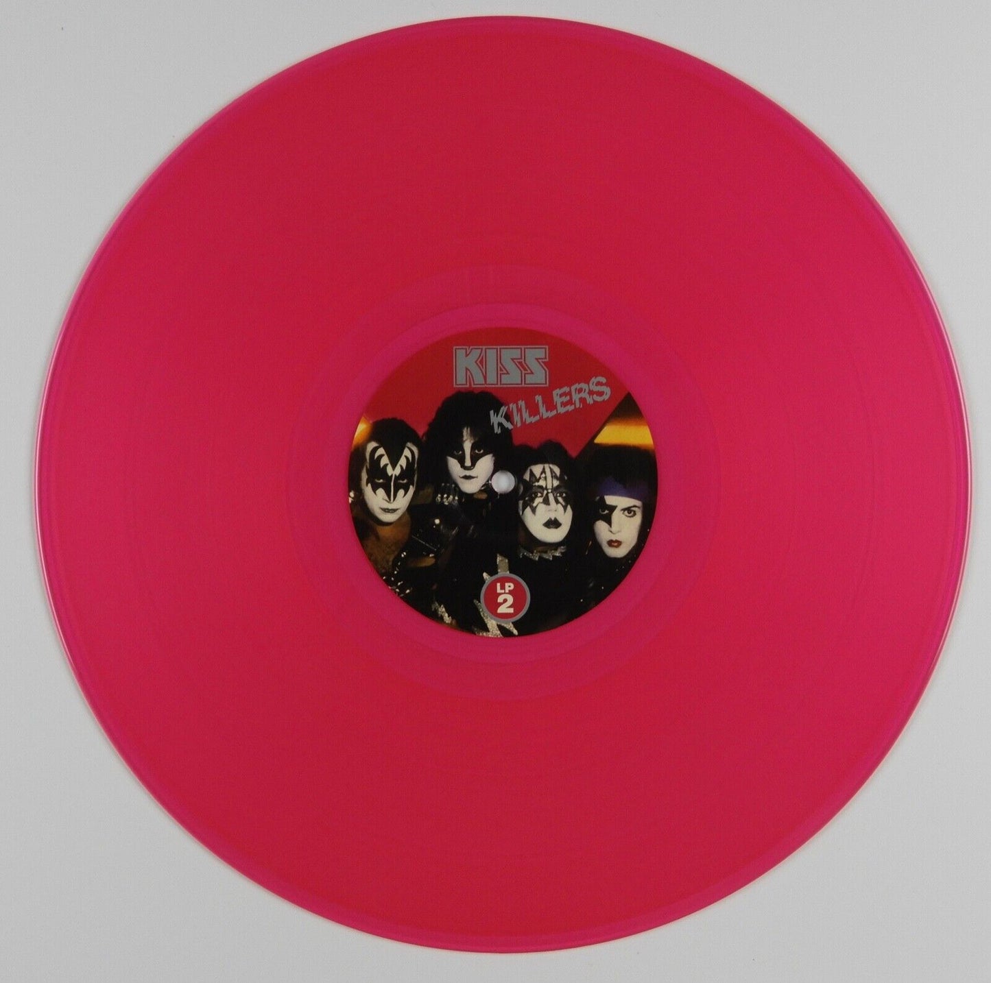 KISS JSA Ace Frehley Autograph Signed Record Album Killers Pink Vinyl