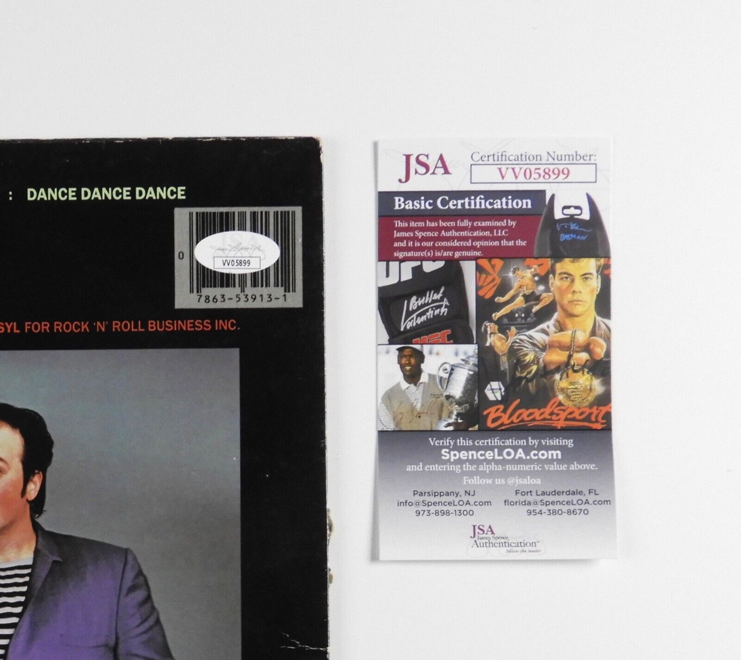 Syl Sylvain Signed JSA Signed Autograph Album Record