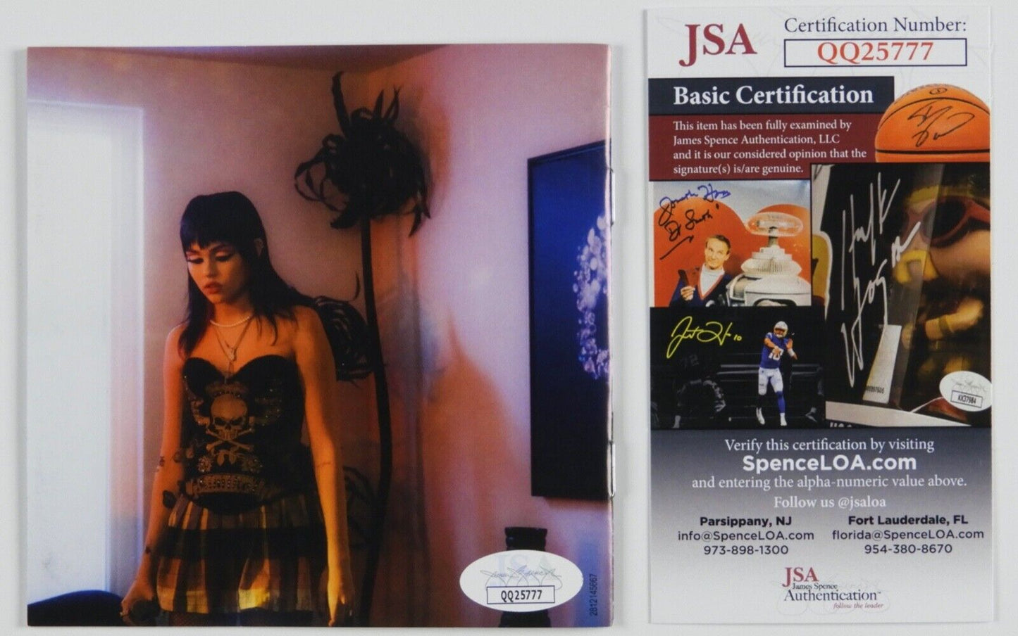 Maggie Lindemann JSA Signed Autograph CD Paranoia