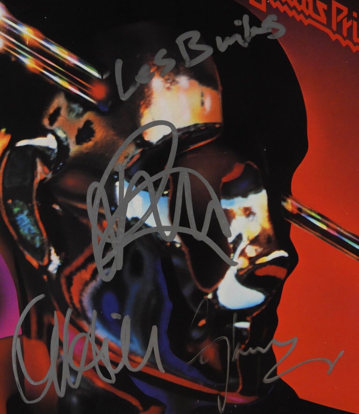 Judas Priest Band Signed Autograph Record Album JSA Vinyl Stained Class
