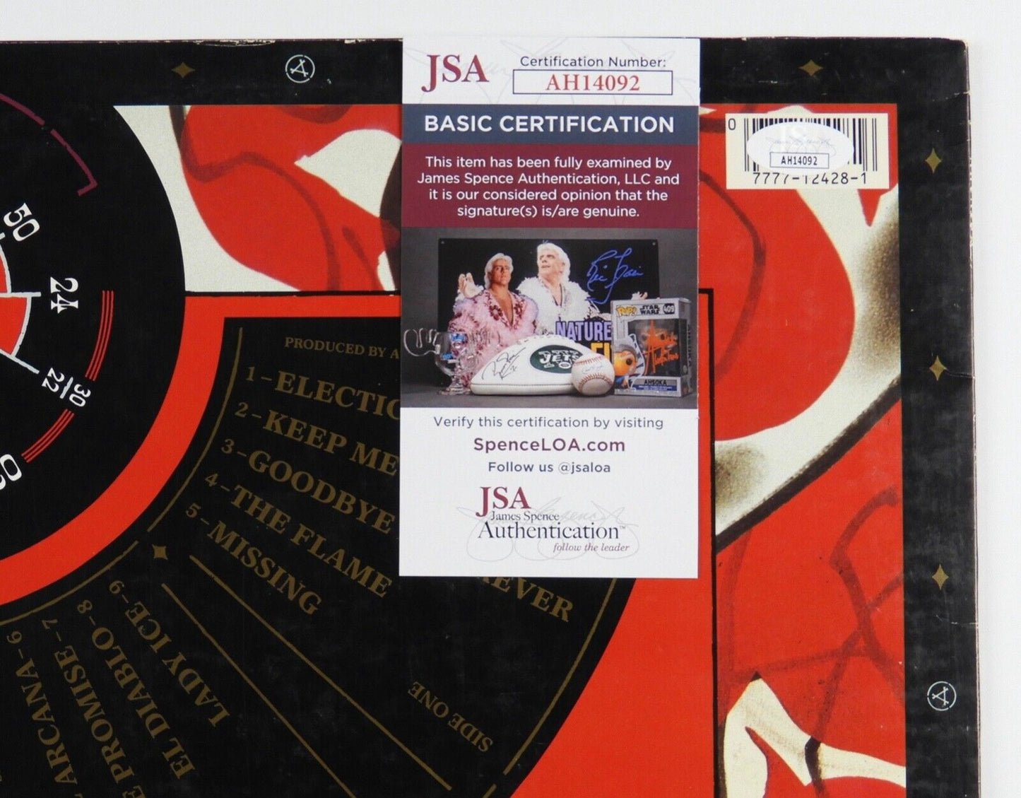 Arcadia Roger Taylor Nick Rhodes JSA Signed Autograph Album Vinyl Duran Duran