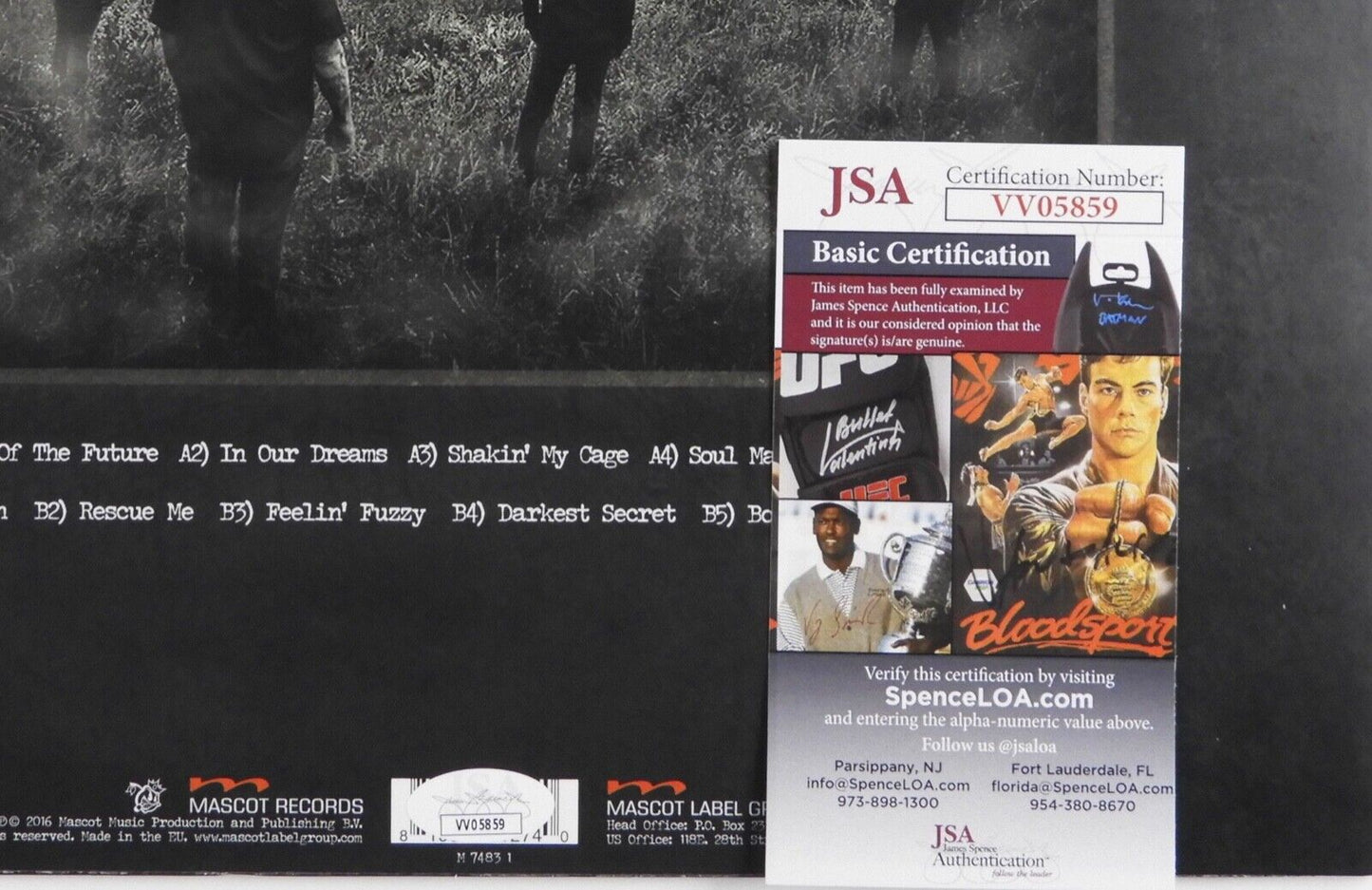 Black Stone Cherry JSA Signed Autograph Album Kentucky