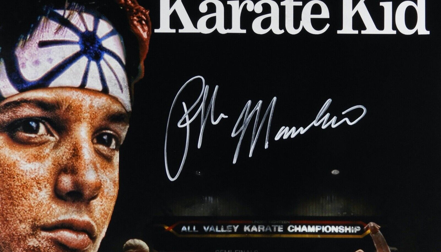 The Karate Kid JSA Signed Autograph 16 x 20 CAS Ralph Macchio