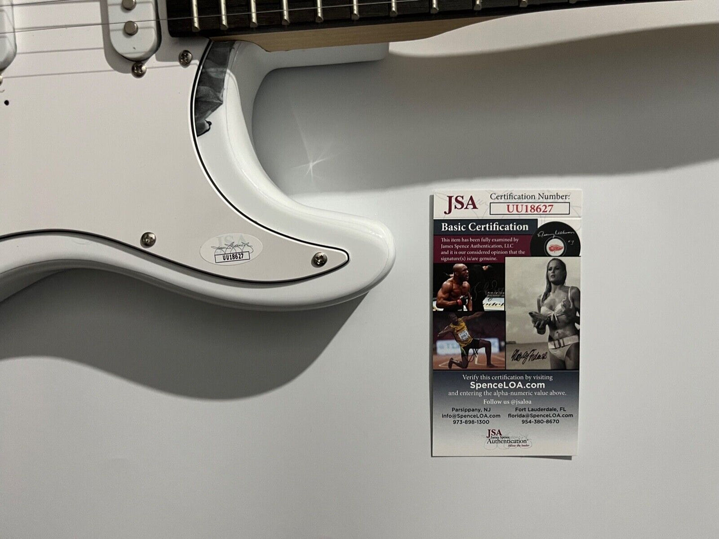 Christina Aguilera JSA Autograph Signed Stratocaster Guitar