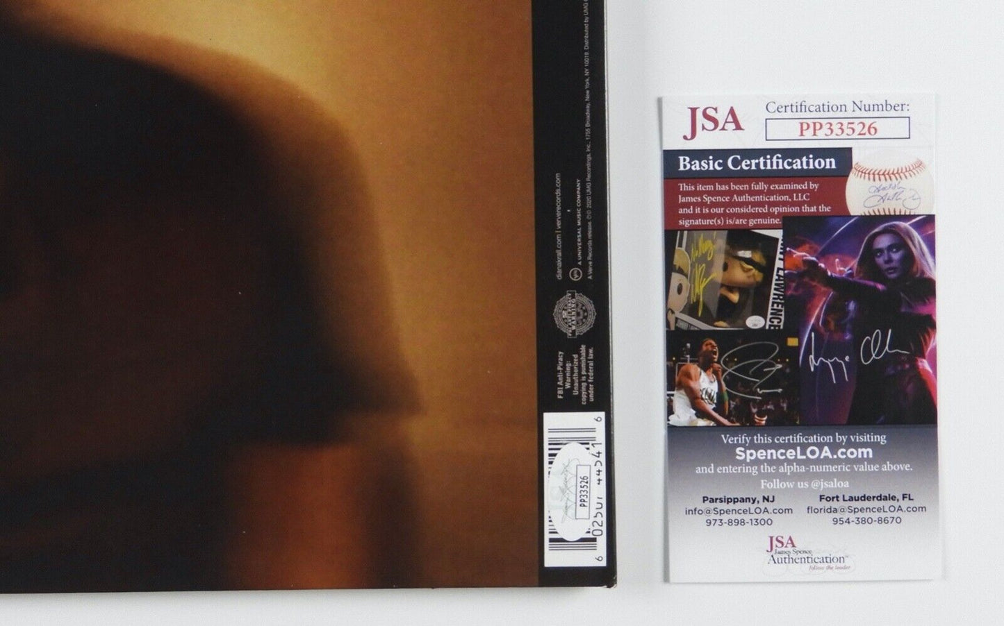 Diana Krall JSA Signed Autograph Album Record Vinyl This Dream Of You