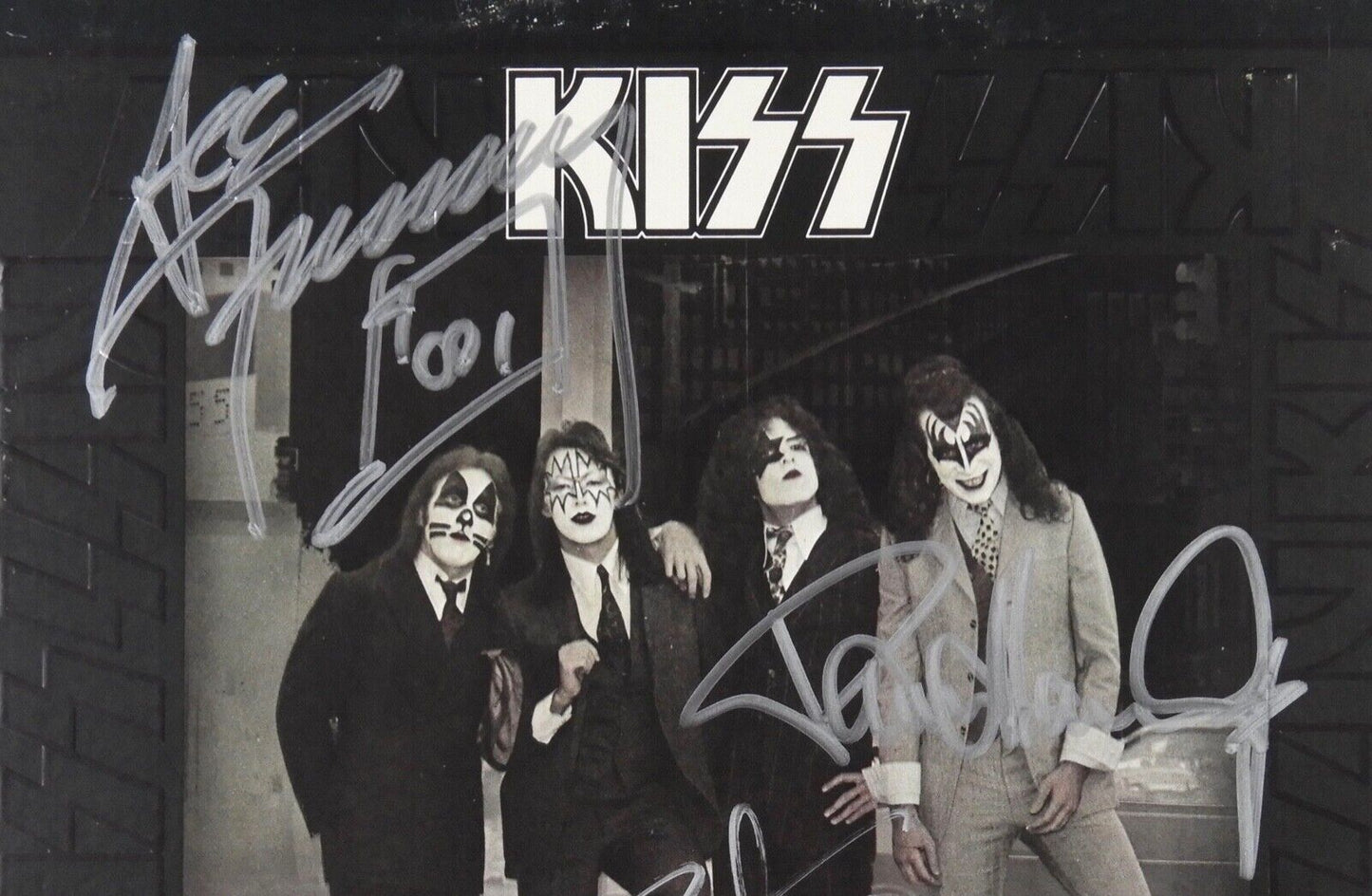 KISS JSA Paul Stanley Gene Fully Signed Autograph Record Album Dressed To Kill