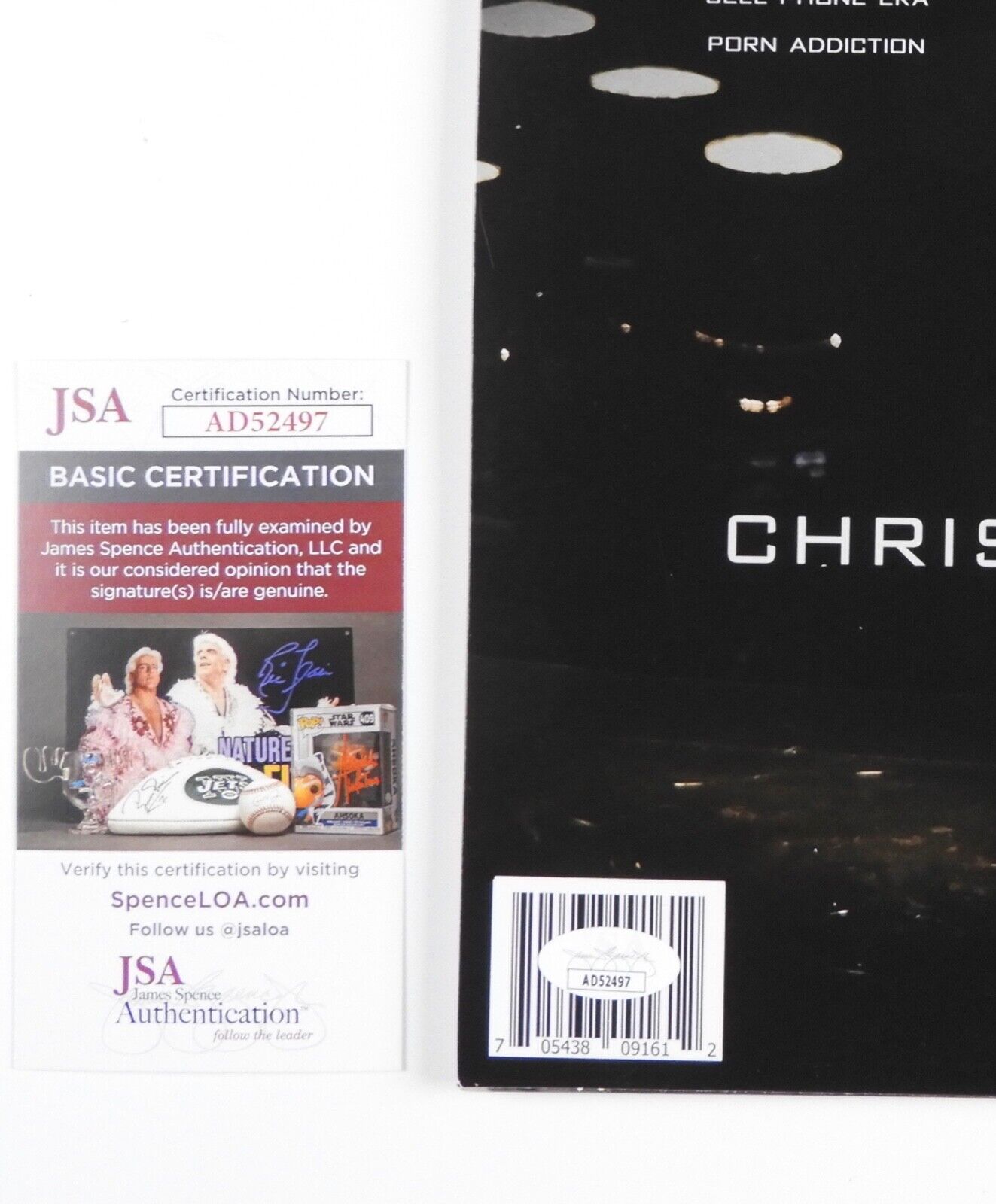 Chris Rock JSA Signed Autograph Record Album Vinyl LP Tamborine