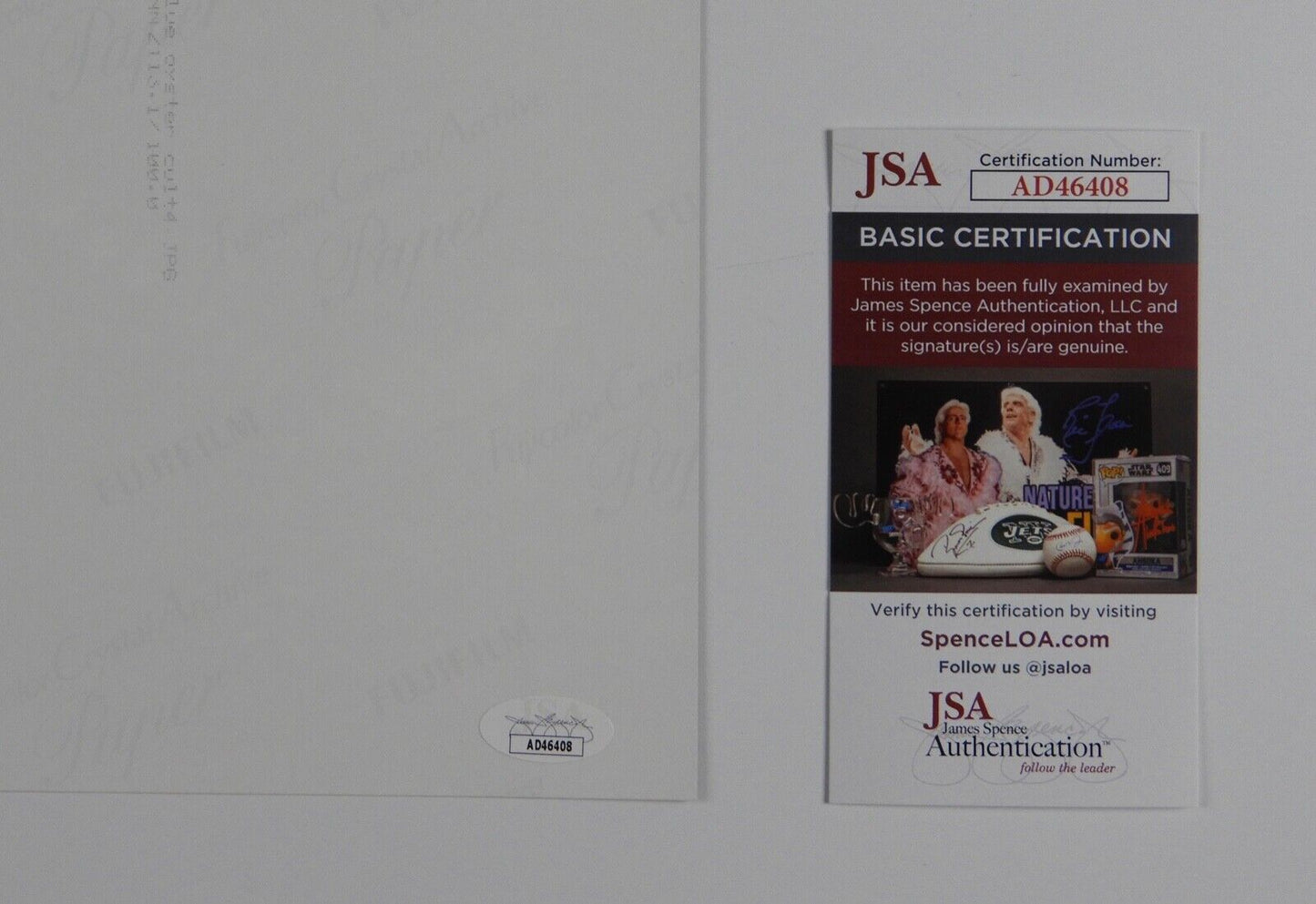 Buck Dharma Eric Bloom JSA Signed Autograph Photo 8 x 10 Blue Oyster Cult