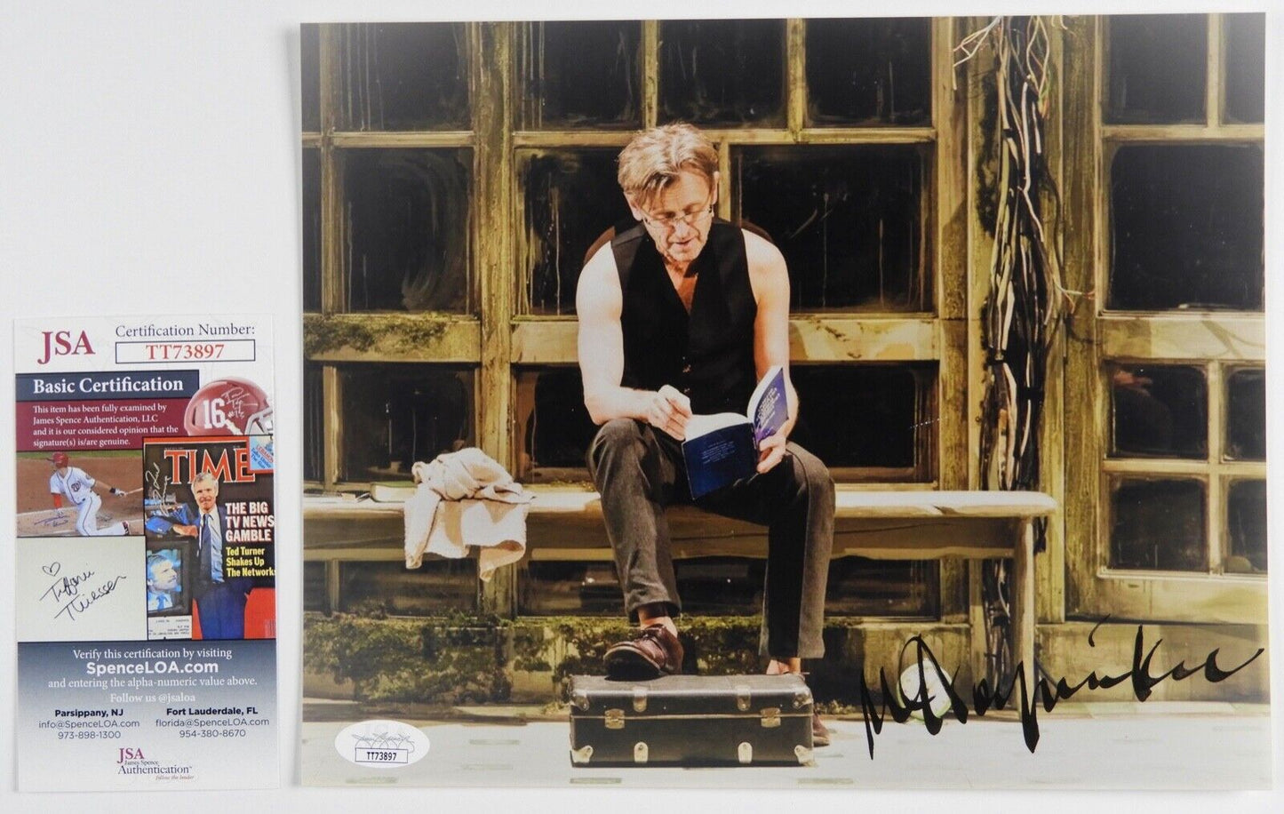 Mikhail Baryshnikov Autograph Signed Photo JSA COA 8 x 10