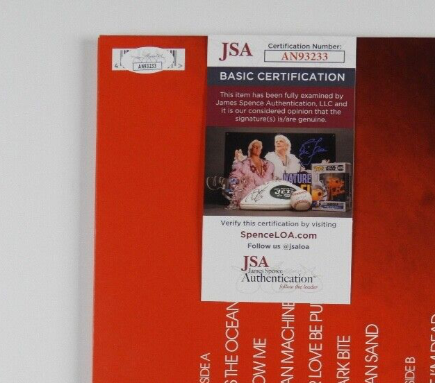 Bush JSA Fully Signed Autograph Album Record The Art Off Survival