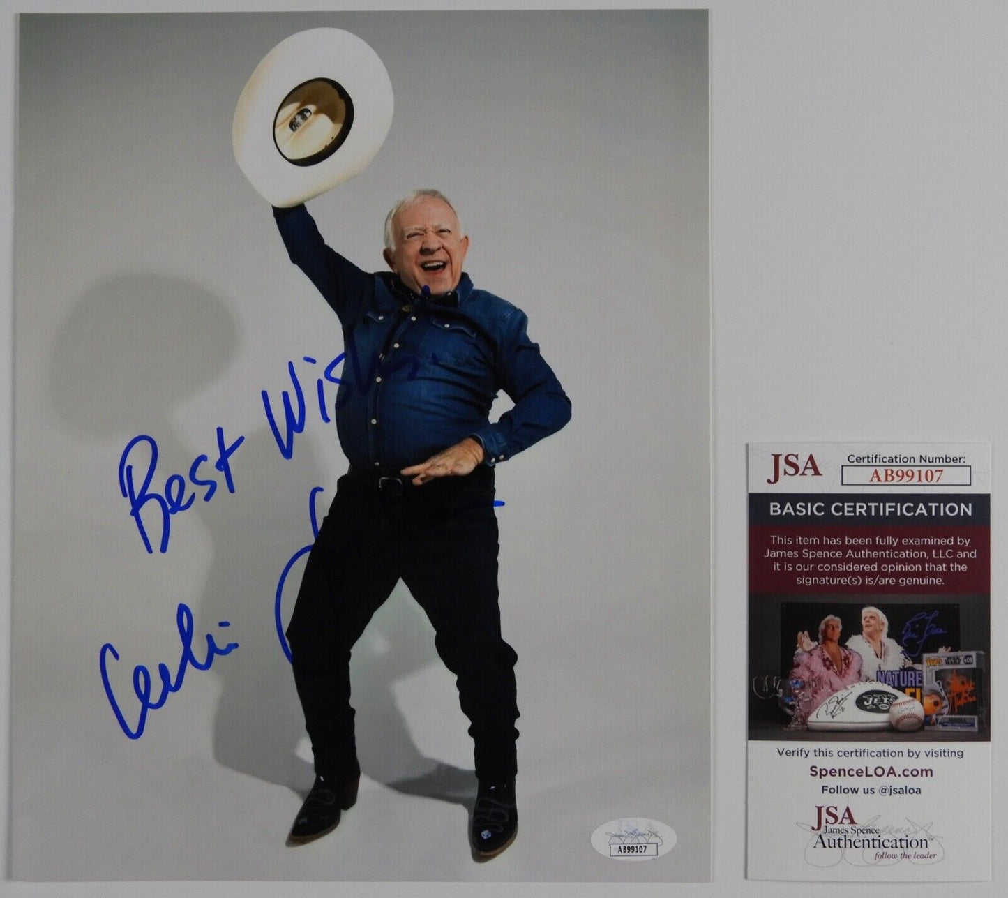 Leslie Jordan JSA Signed Autograph Photo 8 x 10