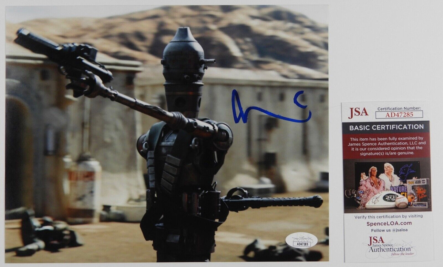 Taika Waititi JSA Signed Autograph Photo 8 x 10 Star Wars Mandalorian