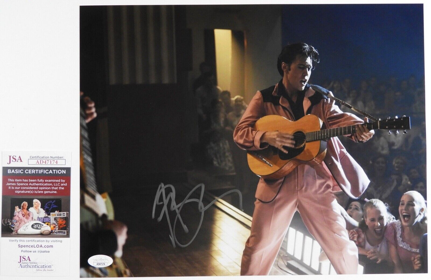 Austin Butler JSA Signed Autograph Photo 11 x 14 Elvis Movie 2022