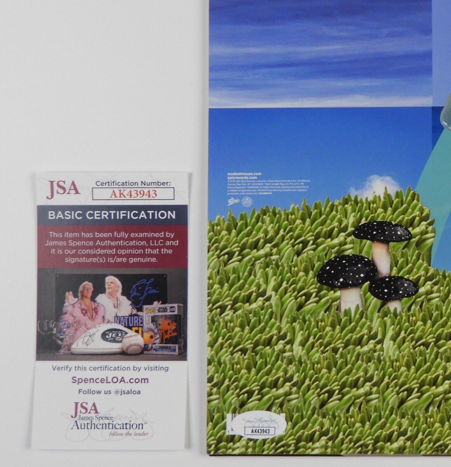 Modest Mouse JSA Signed Autograph Album Record The Golden Casket