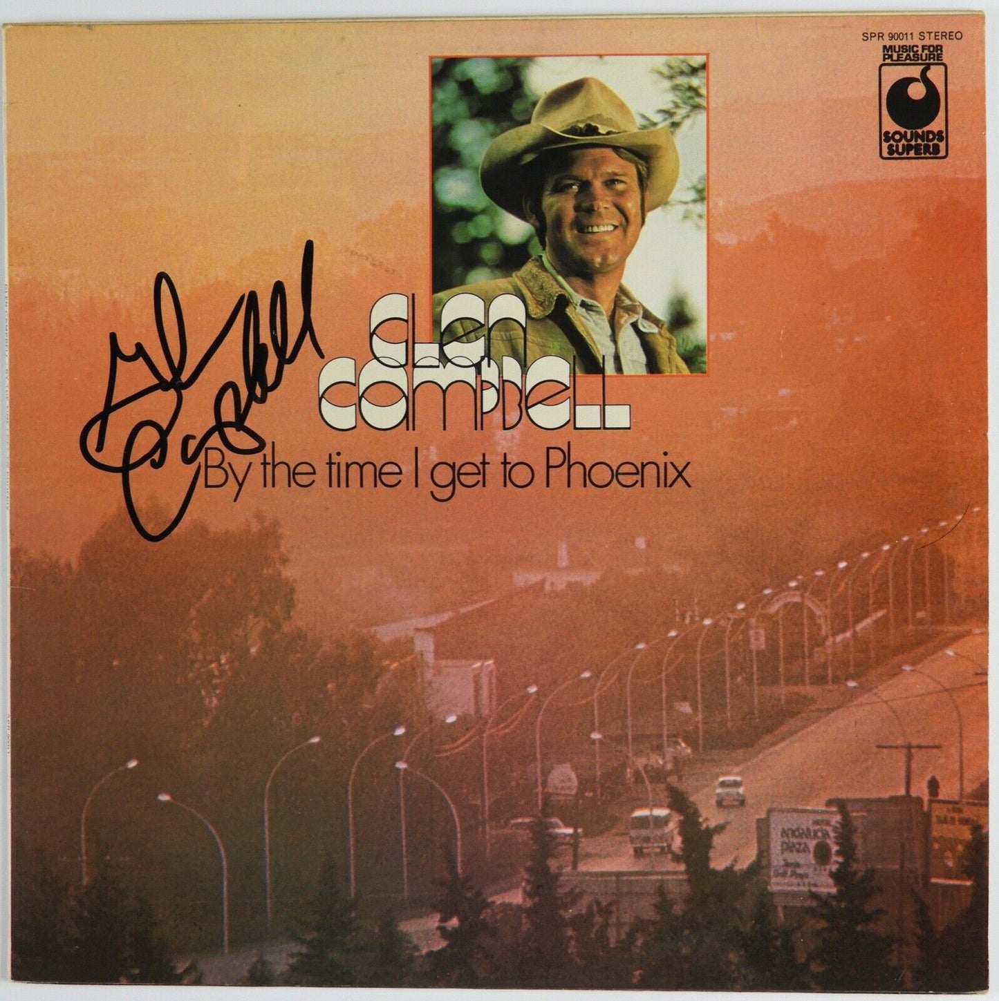 Glen Campbell JSA Signed Autograph Album Record Vinyl By The Time I Get